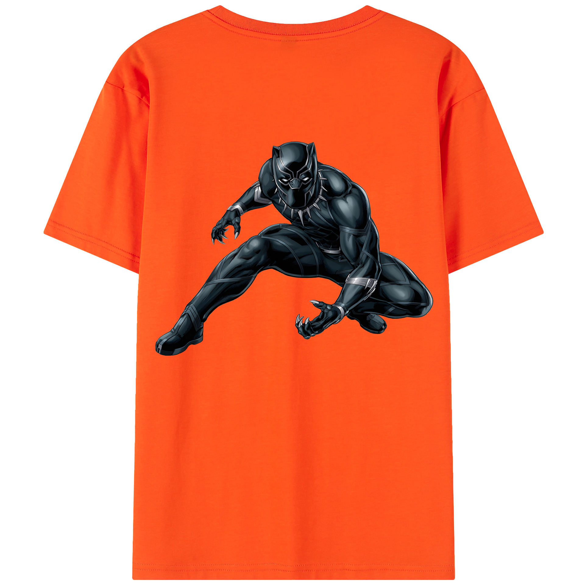 （画像用） アベンジャーズ The Avengers 綿100％半袖Tシャツ（背面プリント）