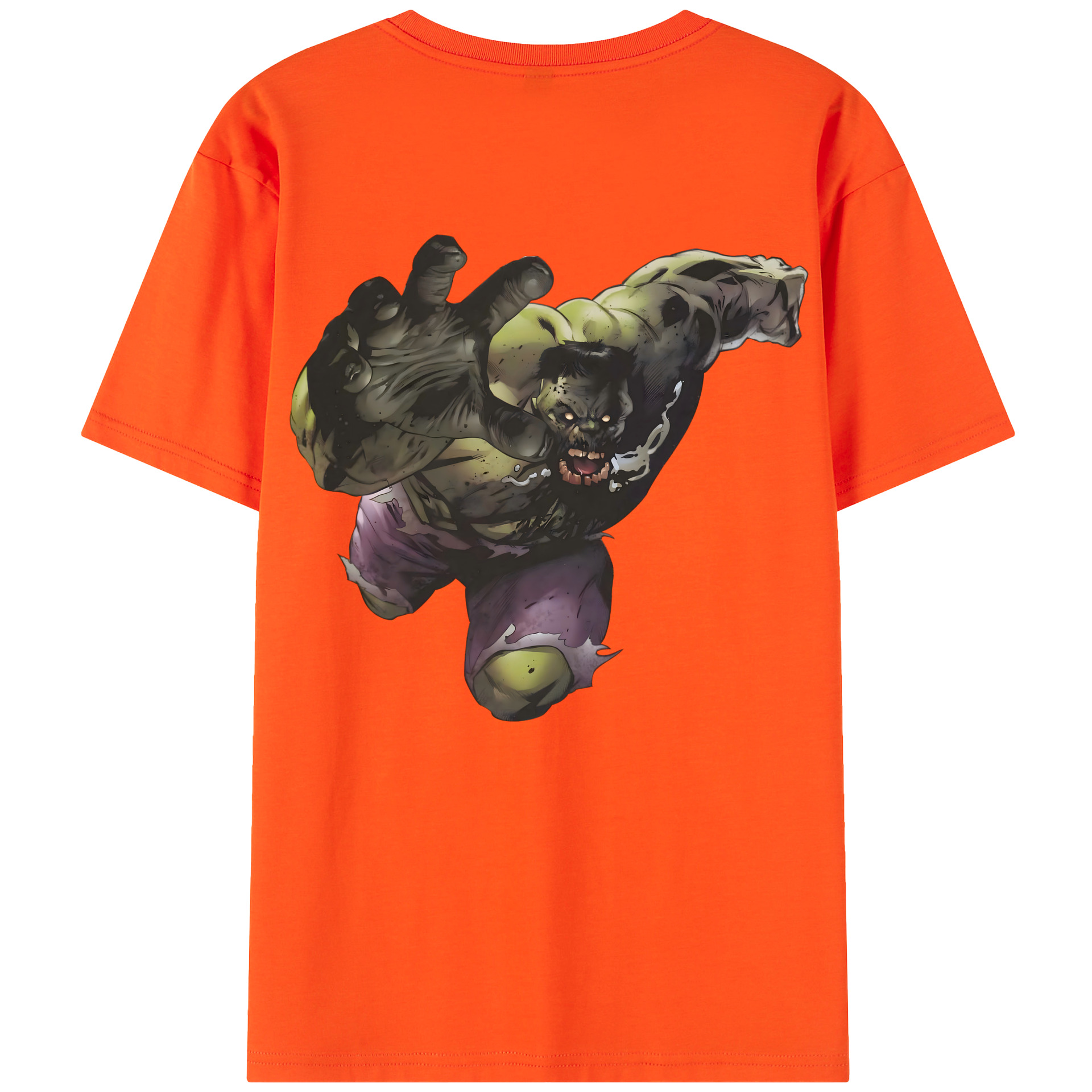（画像用） アベンジャーズ The Avengers 綿100％半袖Tシャツ（背面プリント）