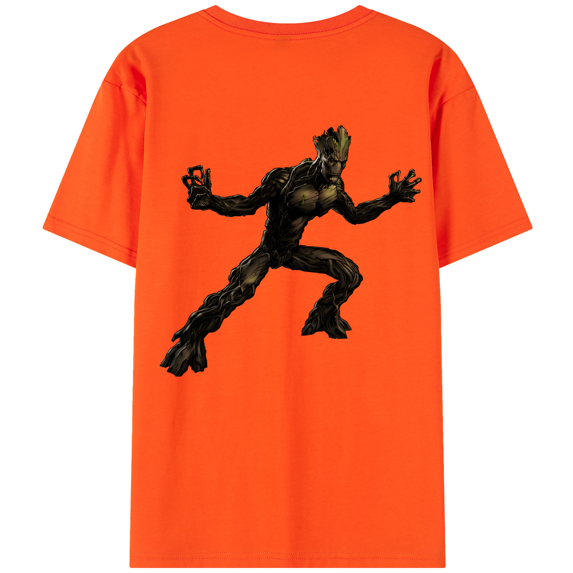 （画像用） アベンジャーズ The Avengers 綿100％半袖Tシャツ（背面プリント）
