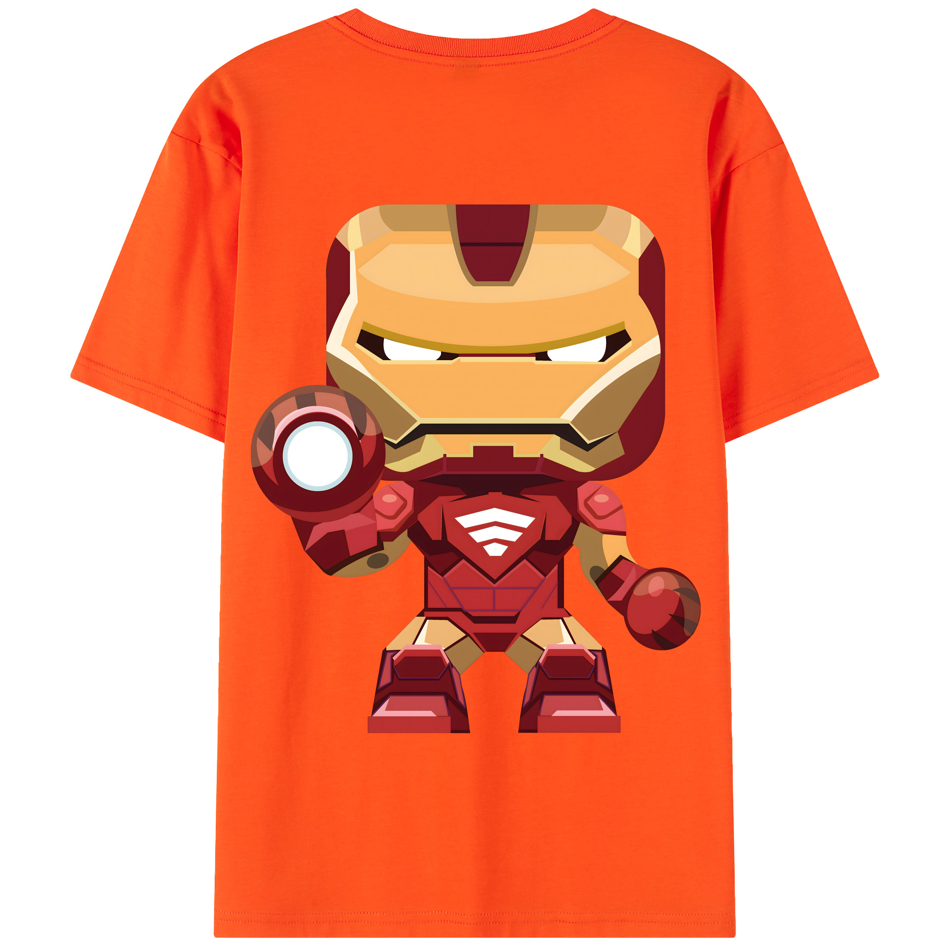 （画像用） アベンジャーズ The Avengers 綿100％半袖Tシャツ（背面プリント）