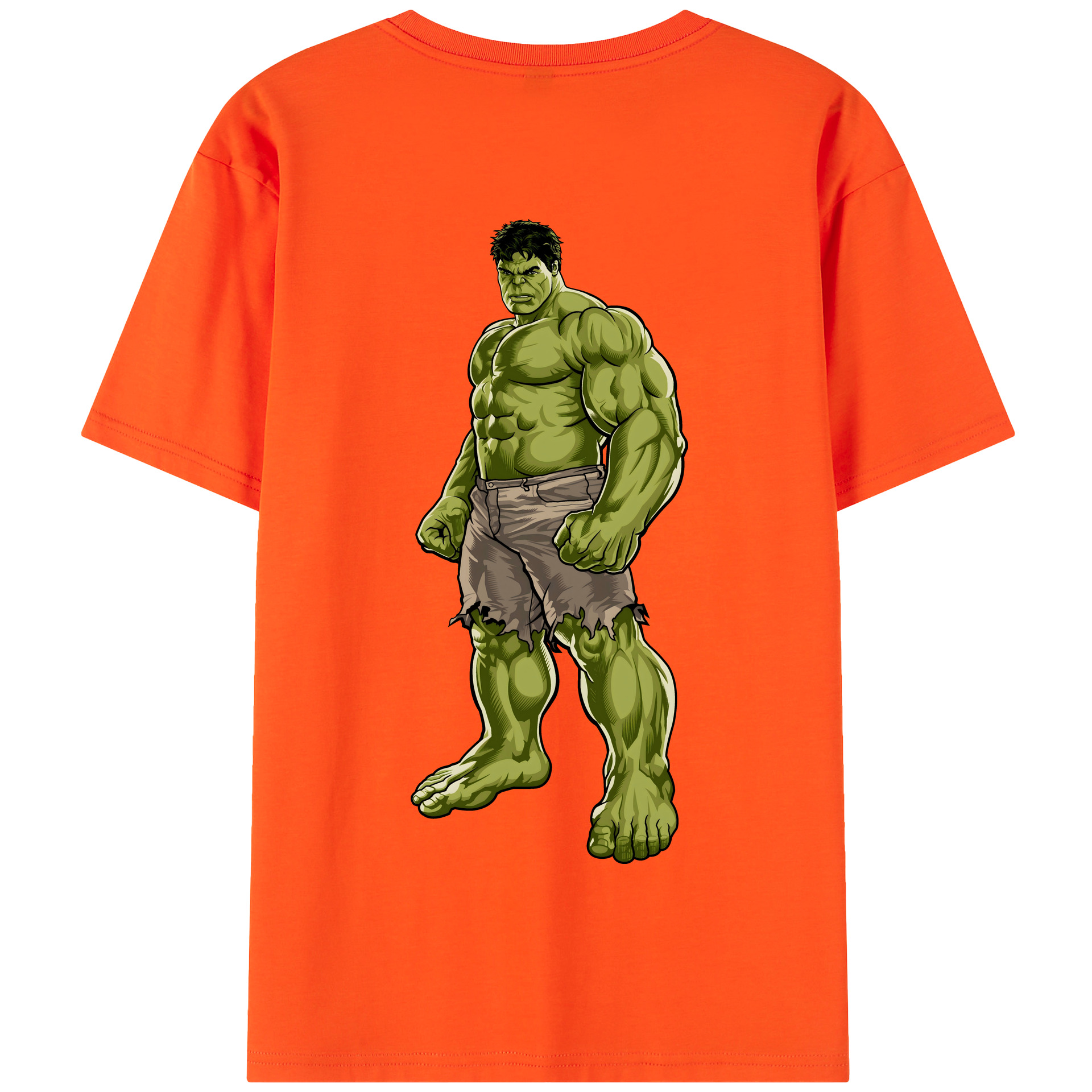 （画像用） アベンジャーズ The Avengers 綿100％半袖Tシャツ（背面プリント）