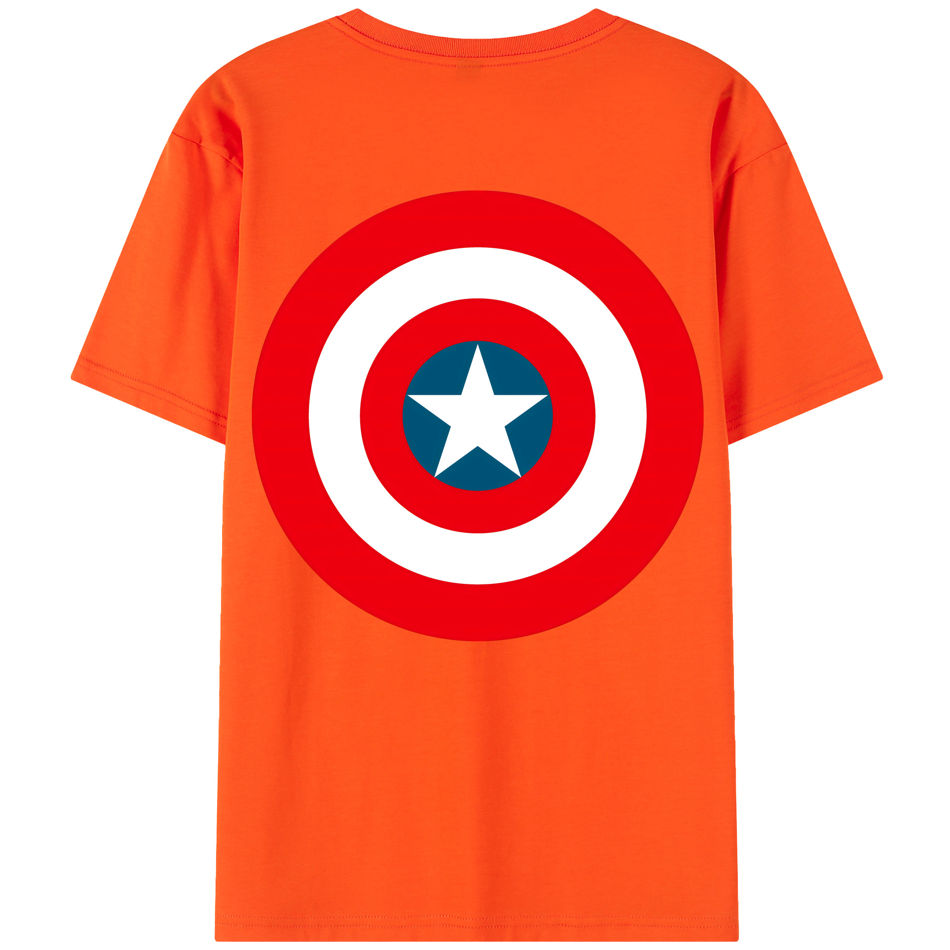 （画像用） アベンジャーズ The Avengers 綿100％半袖Tシャツ（背面プリント）