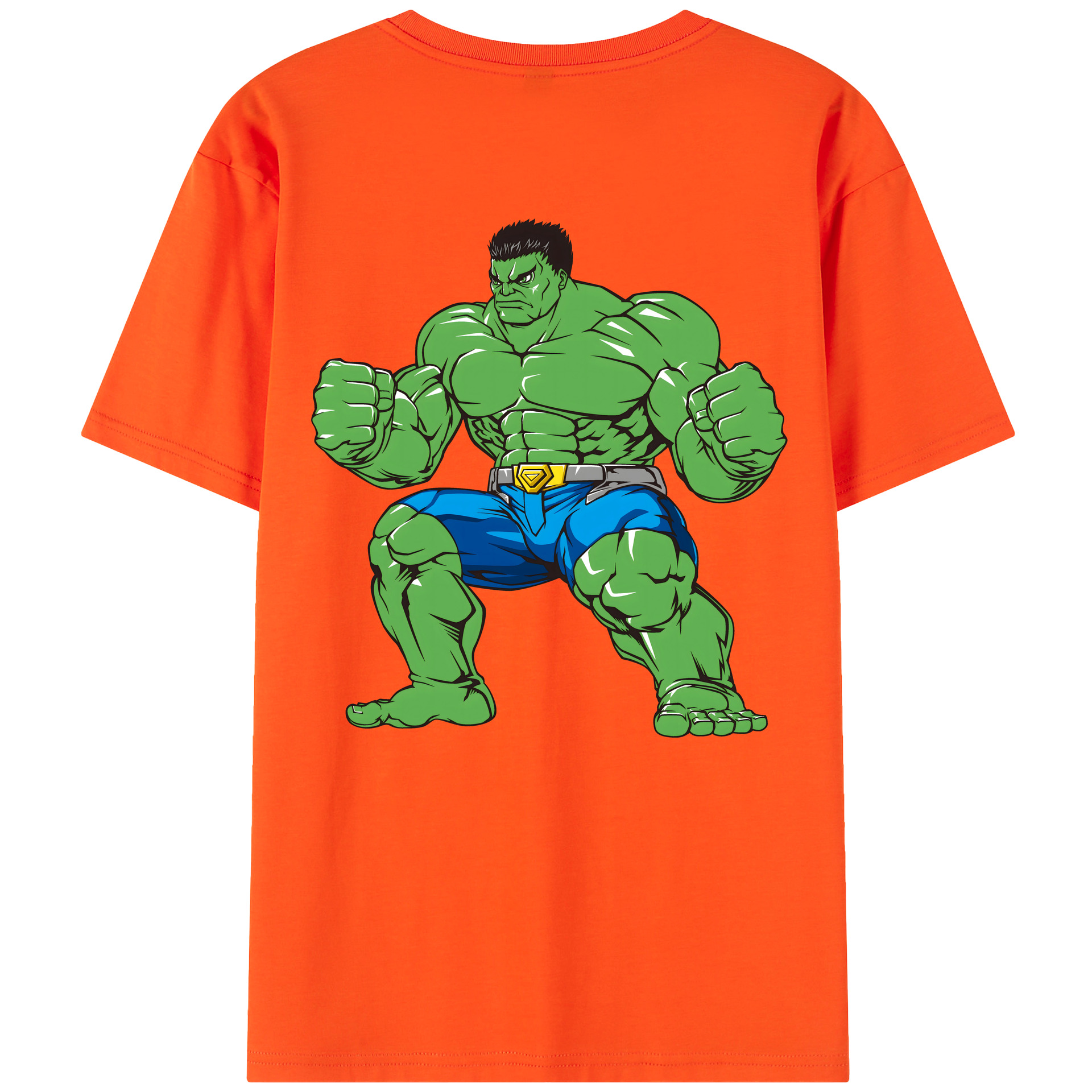 （画像用） アベンジャーズ The Avengers 綿100％半袖Tシャツ（背面プリント）