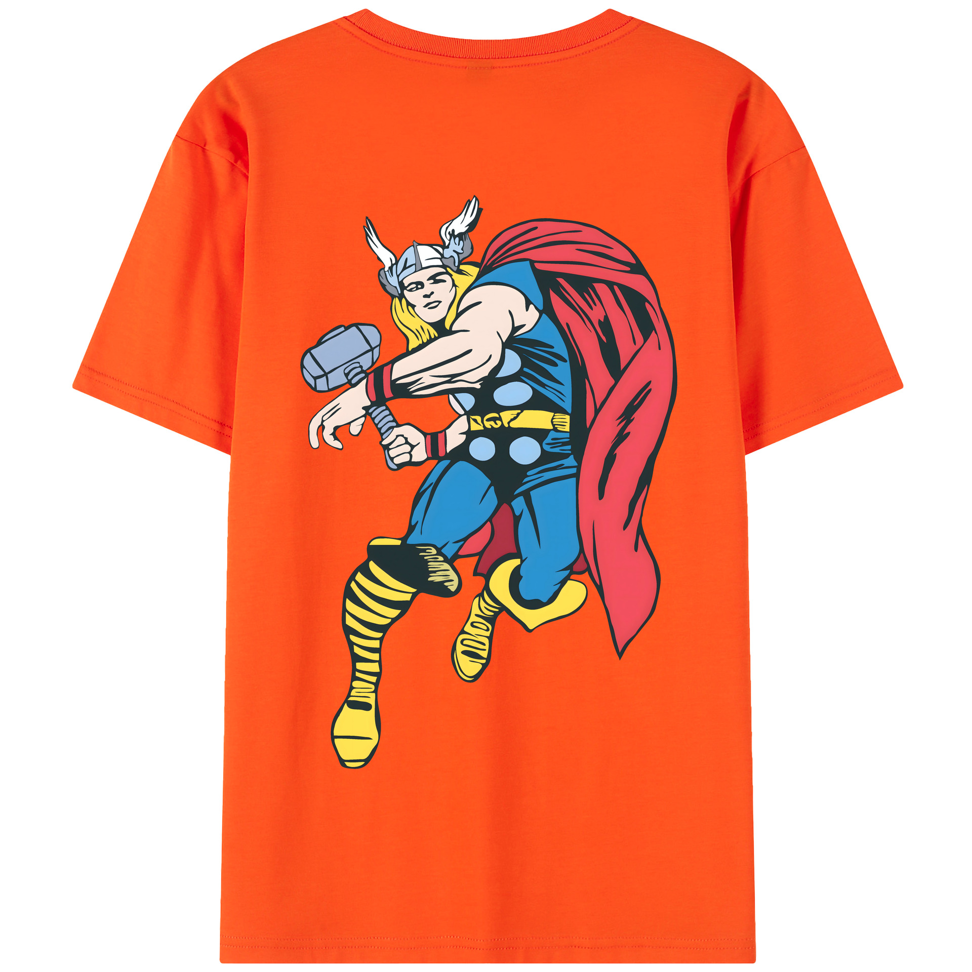 （画像用） アベンジャーズ The Avengers 綿100％半袖Tシャツ（背面プリント）