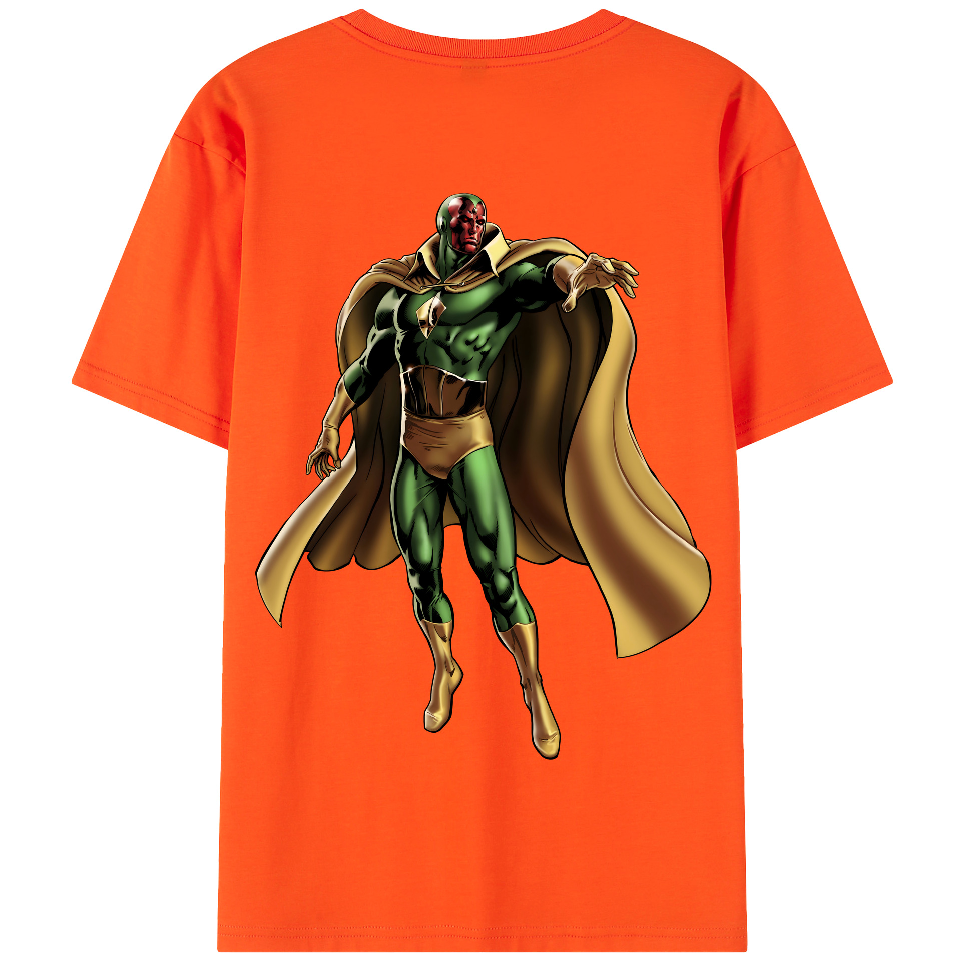 （画像用） アベンジャーズ The Avengers 綿100％半袖Tシャツ（背面プリント）
