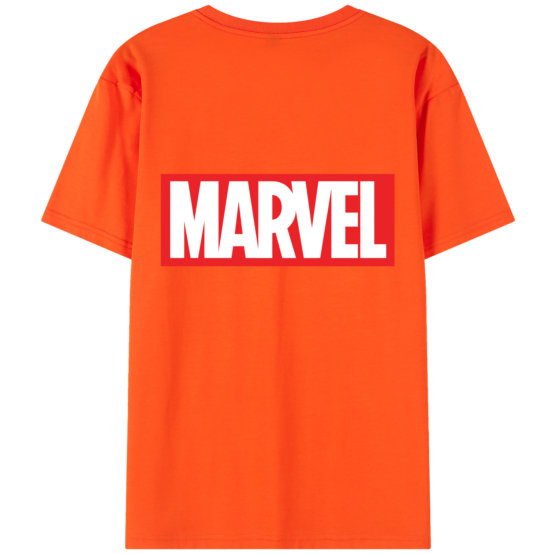（画像用） アベンジャーズ The Avengers 綿100％半袖Tシャツ（背面プリント）