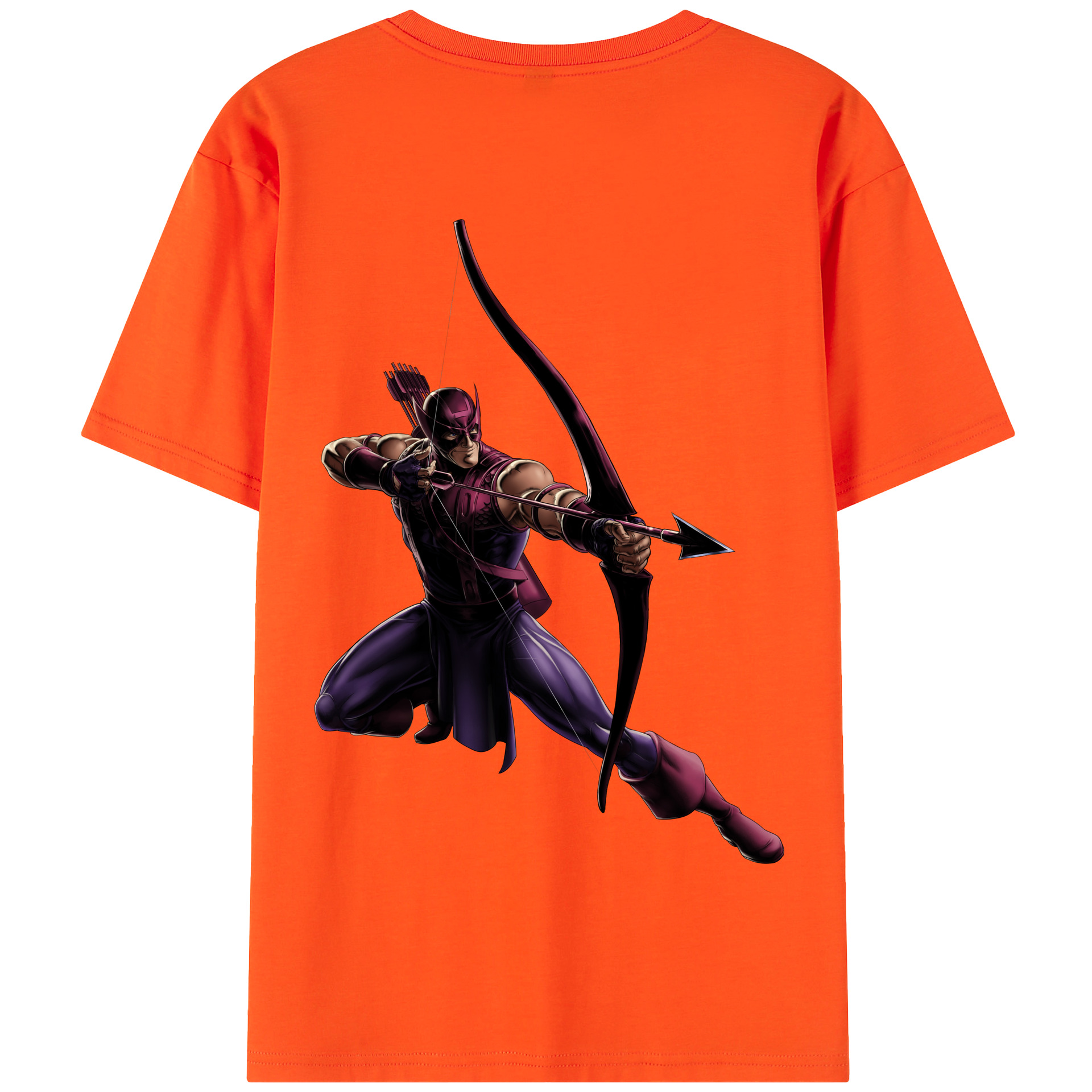 （画像用） アベンジャーズ The Avengers 綿100％半袖Tシャツ（背面プリント）