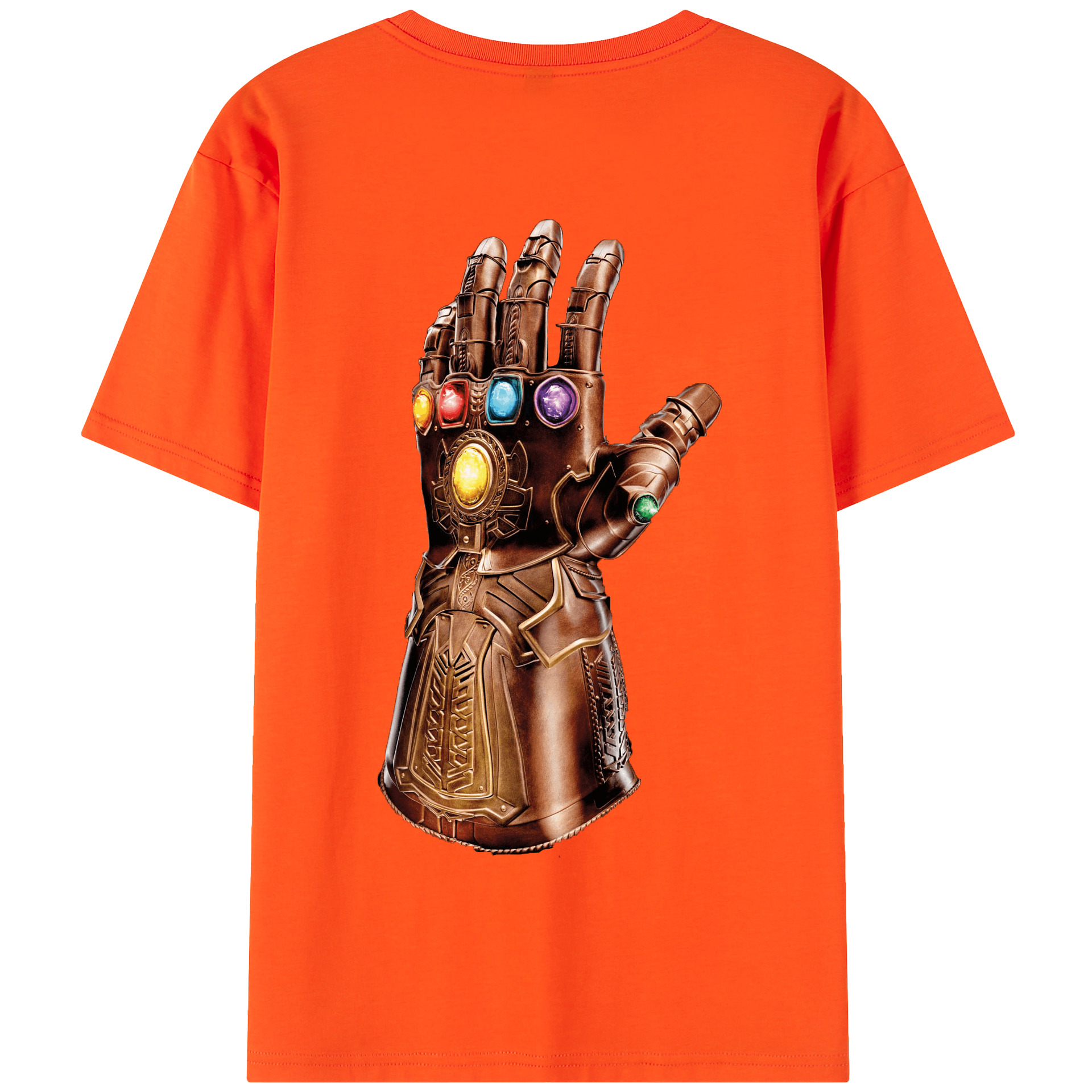 （画像用） アベンジャーズ The Avengers 綿100％半袖Tシャツ（背面プリント）