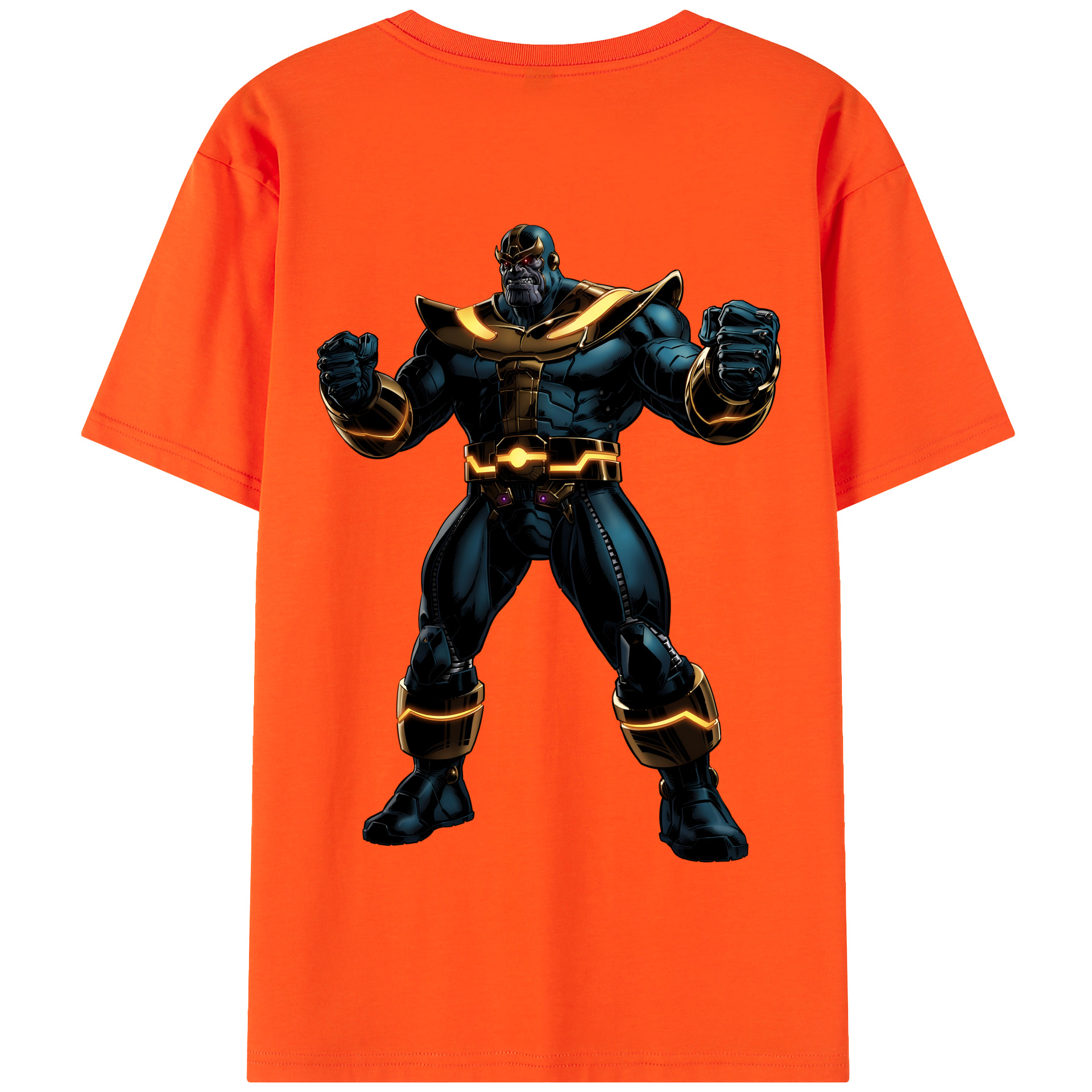 （画像用） アベンジャーズ The Avengers 綿100％半袖Tシャツ（背面プリント）