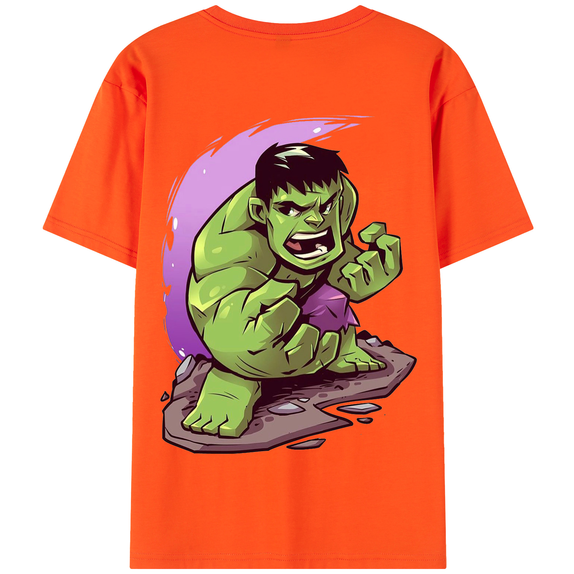 （画像用） アベンジャーズ The Avengers 綿100％半袖Tシャツ（背面プリント）