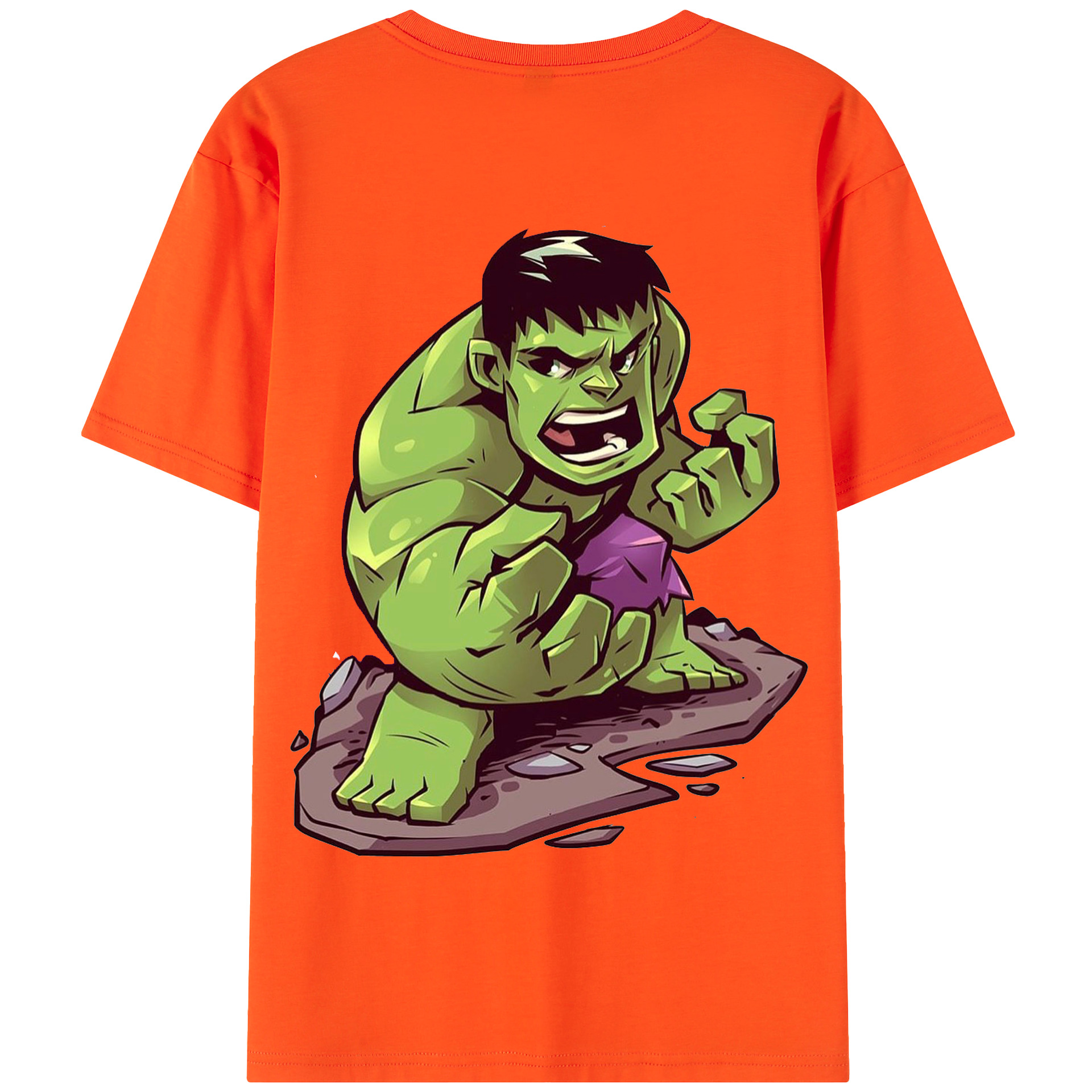 （画像用） アベンジャーズ The Avengers 綿100％半袖Tシャツ（背面プリント）