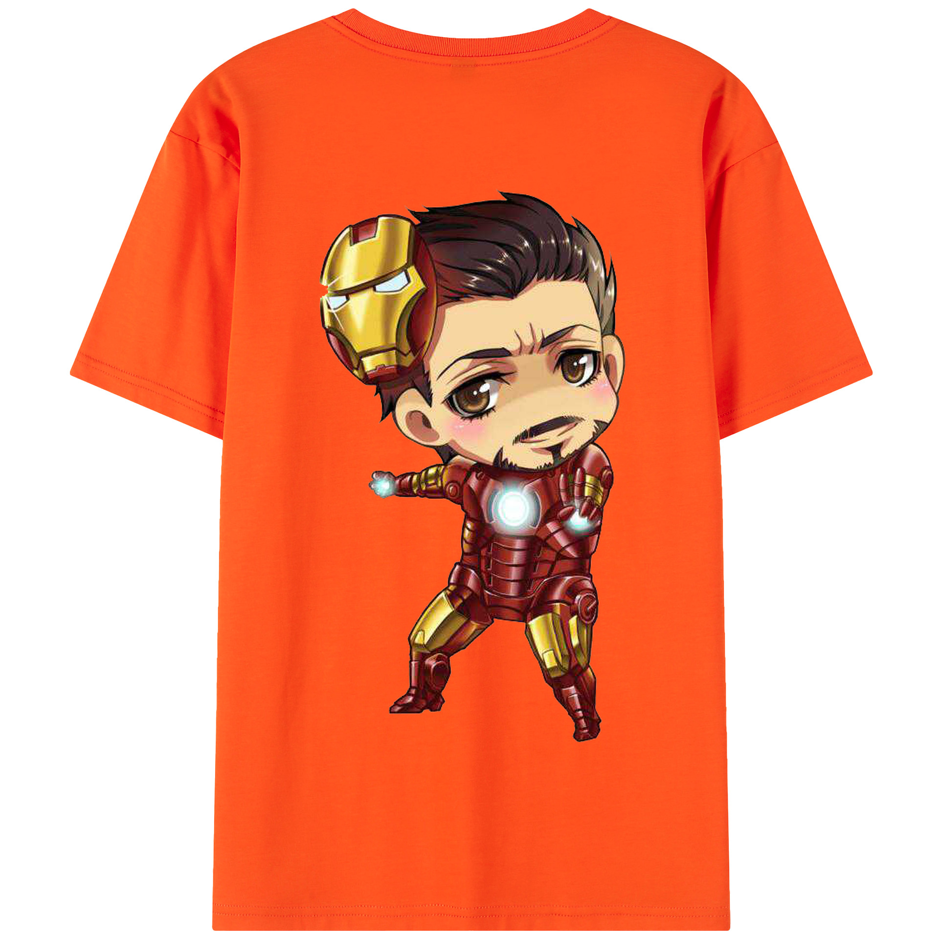 （画像用） アベンジャーズ The Avengers 綿100％半袖Tシャツ（背面プリント）