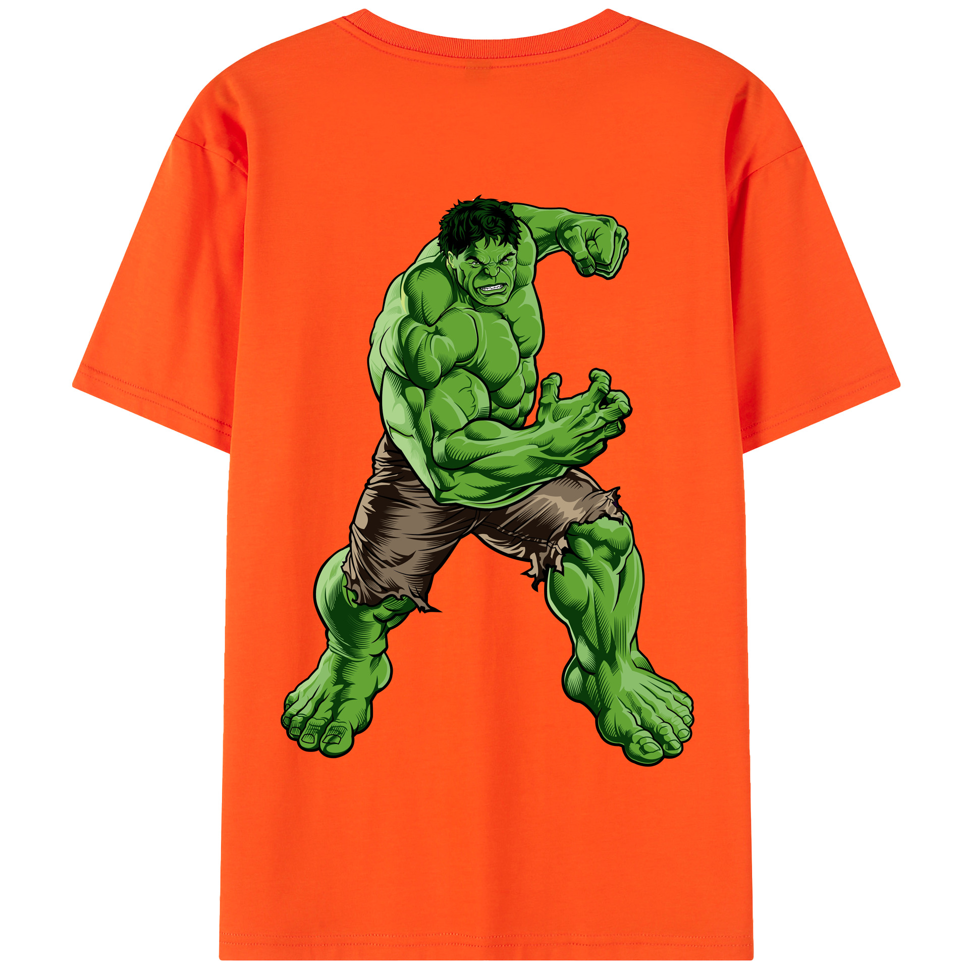 （画像用） アベンジャーズ The Avengers 綿100％半袖Tシャツ（背面プリント）