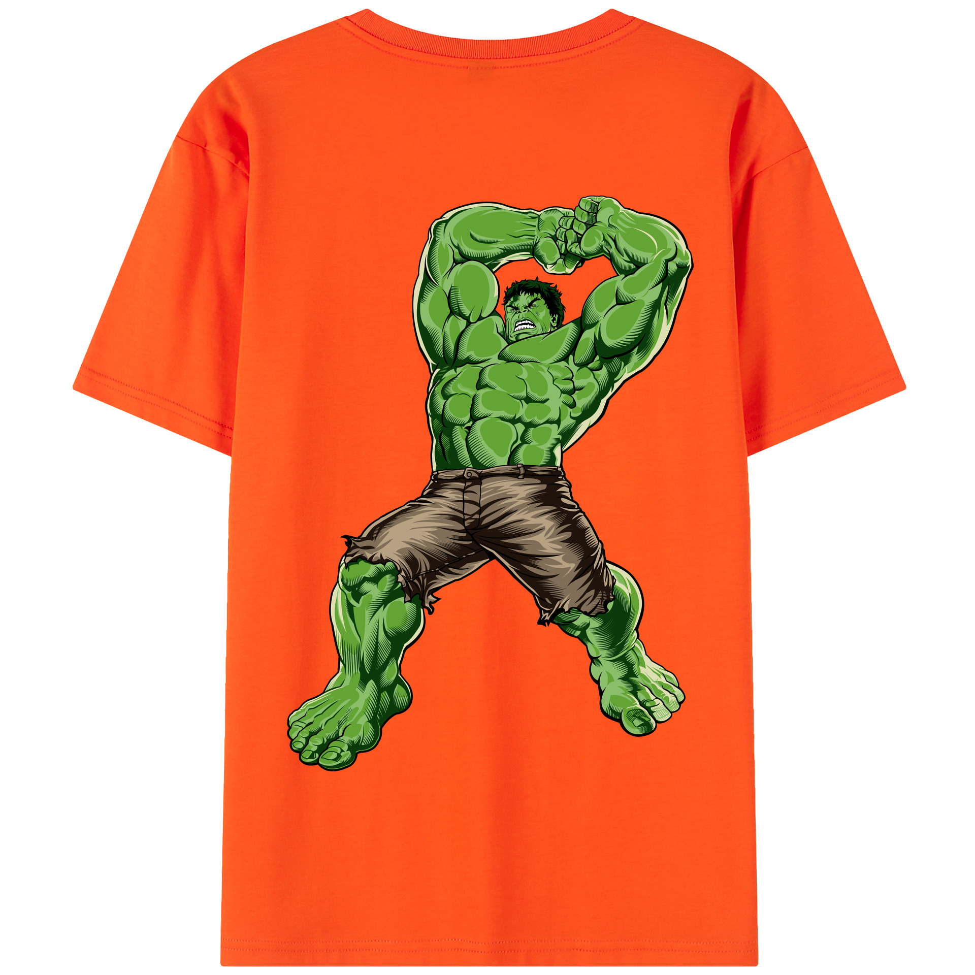 （画像用） アベンジャーズ The Avengers 綿100％半袖Tシャツ（背面プリント）