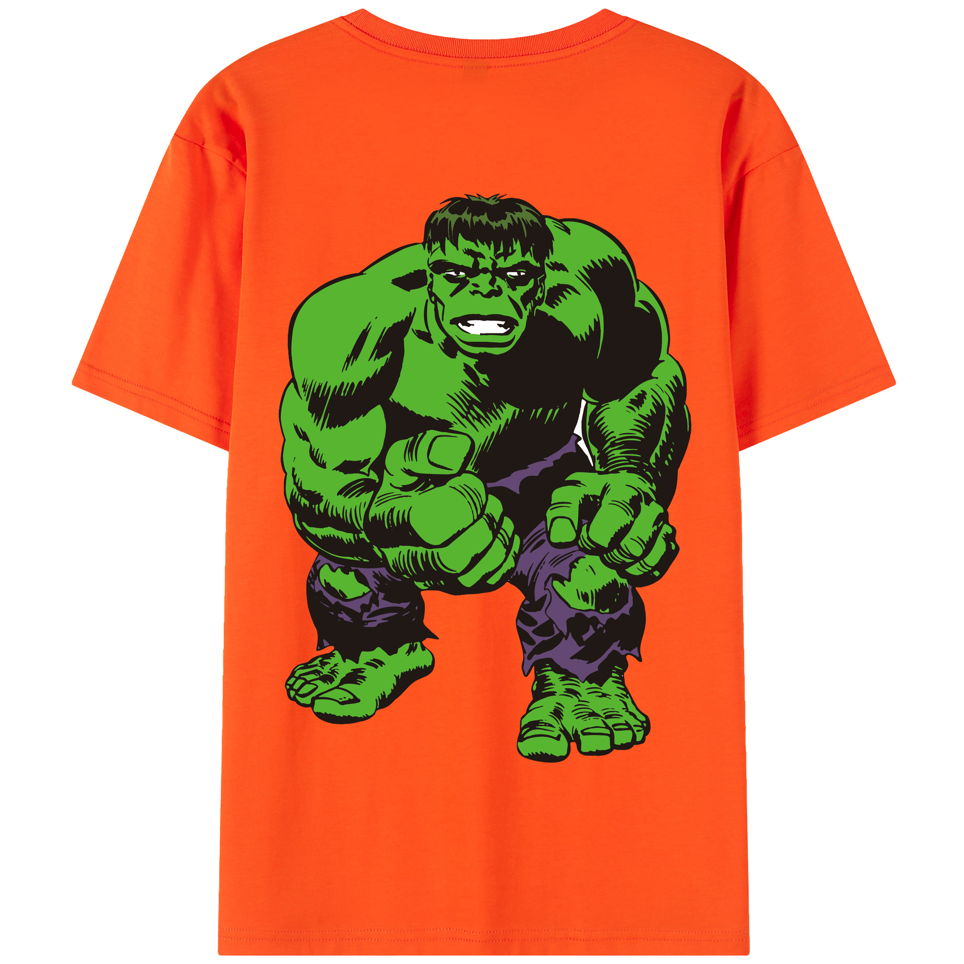 （画像用） アベンジャーズ The Avengers 綿100％半袖Tシャツ（背面プリント）