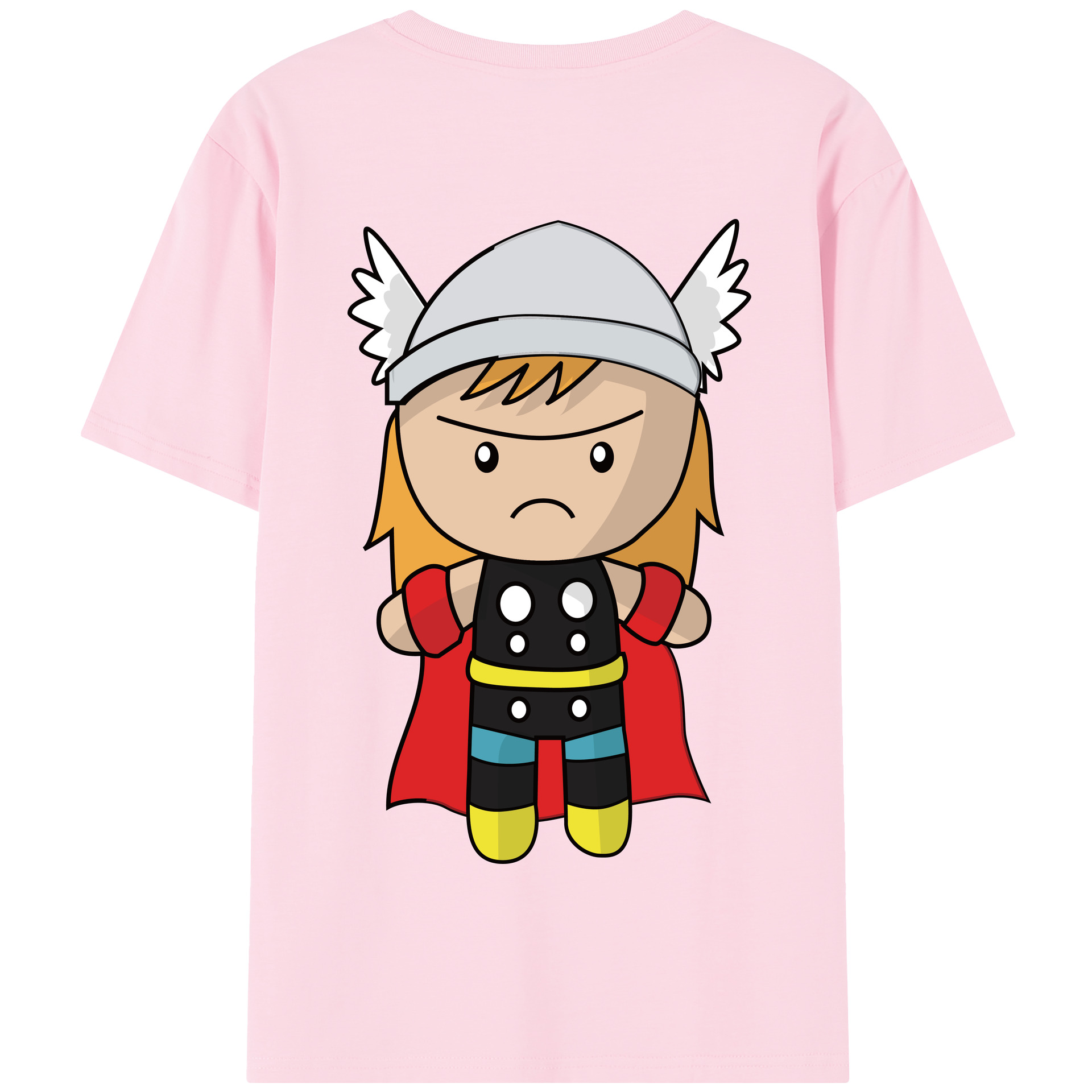 （画像用） アベンジャーズ The Avengers 綿100％半袖Tシャツ（背面プリント）