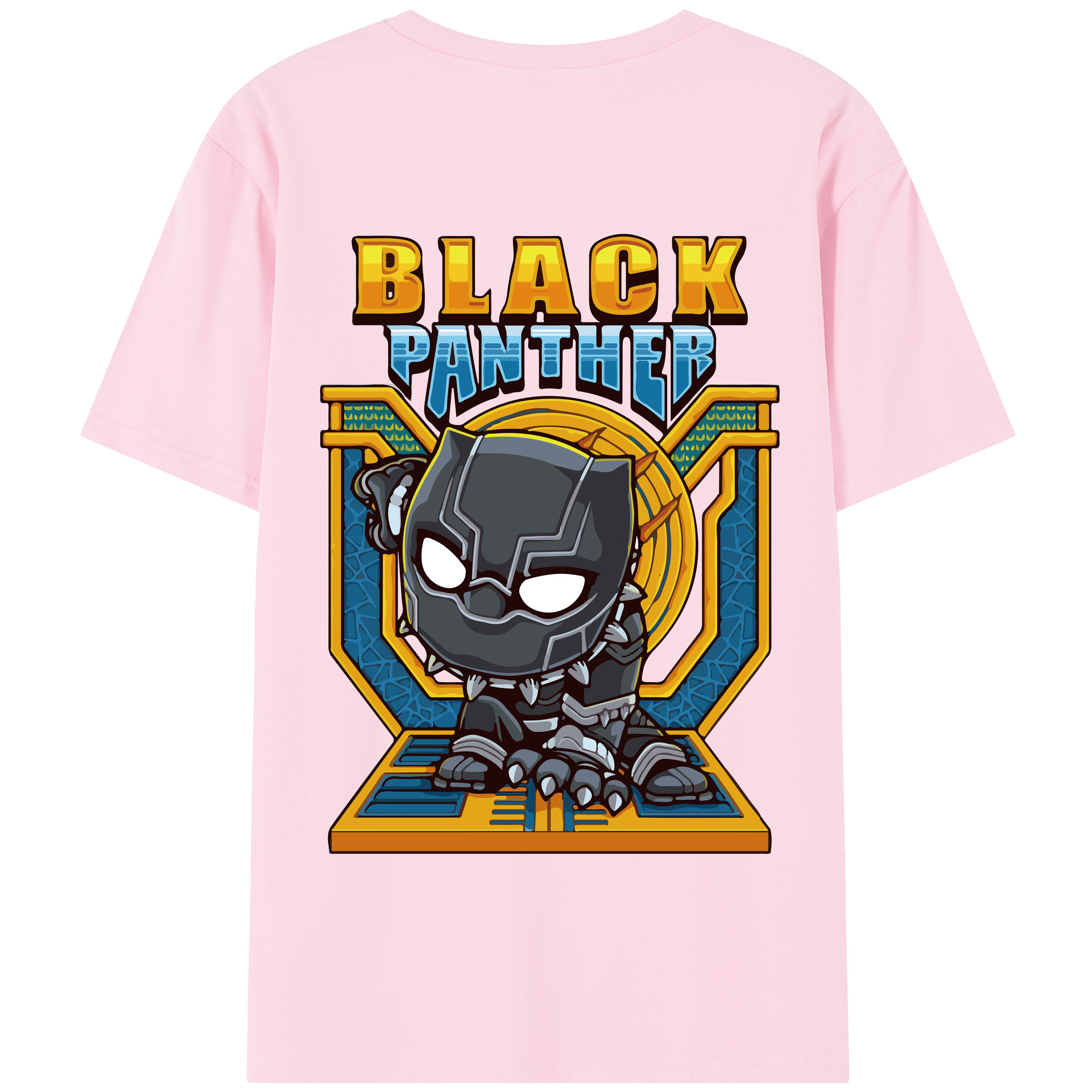 （画像用） アベンジャーズ The Avengers 綿100％半袖Tシャツ（背面プリント）