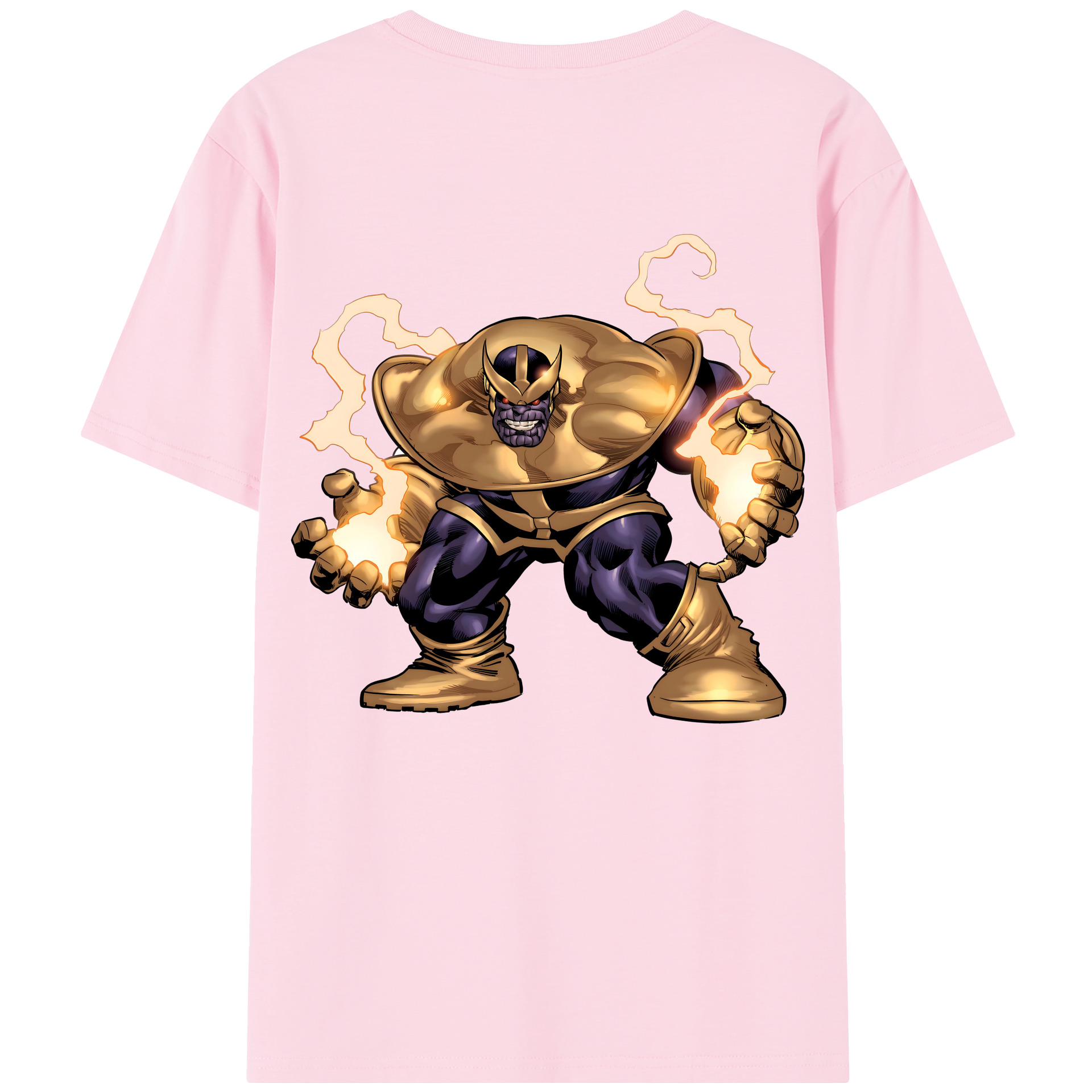 （画像用） アベンジャーズ The Avengers 綿100％半袖Tシャツ（背面プリント）
