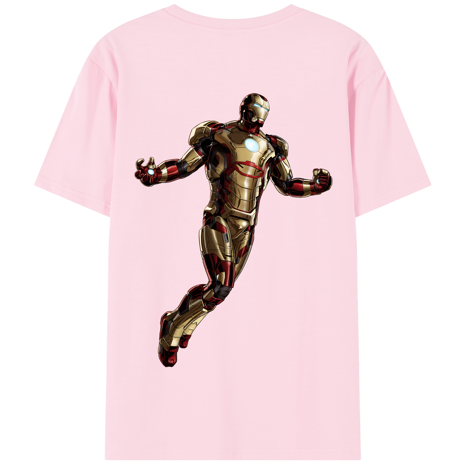 （画像用） アベンジャーズ The Avengers 綿100％半袖Tシャツ（背面プリント）