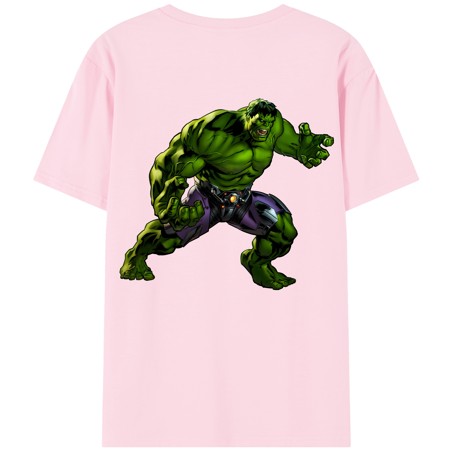 （画像用） アベンジャーズ The Avengers 綿100％半袖Tシャツ（背面プリント）