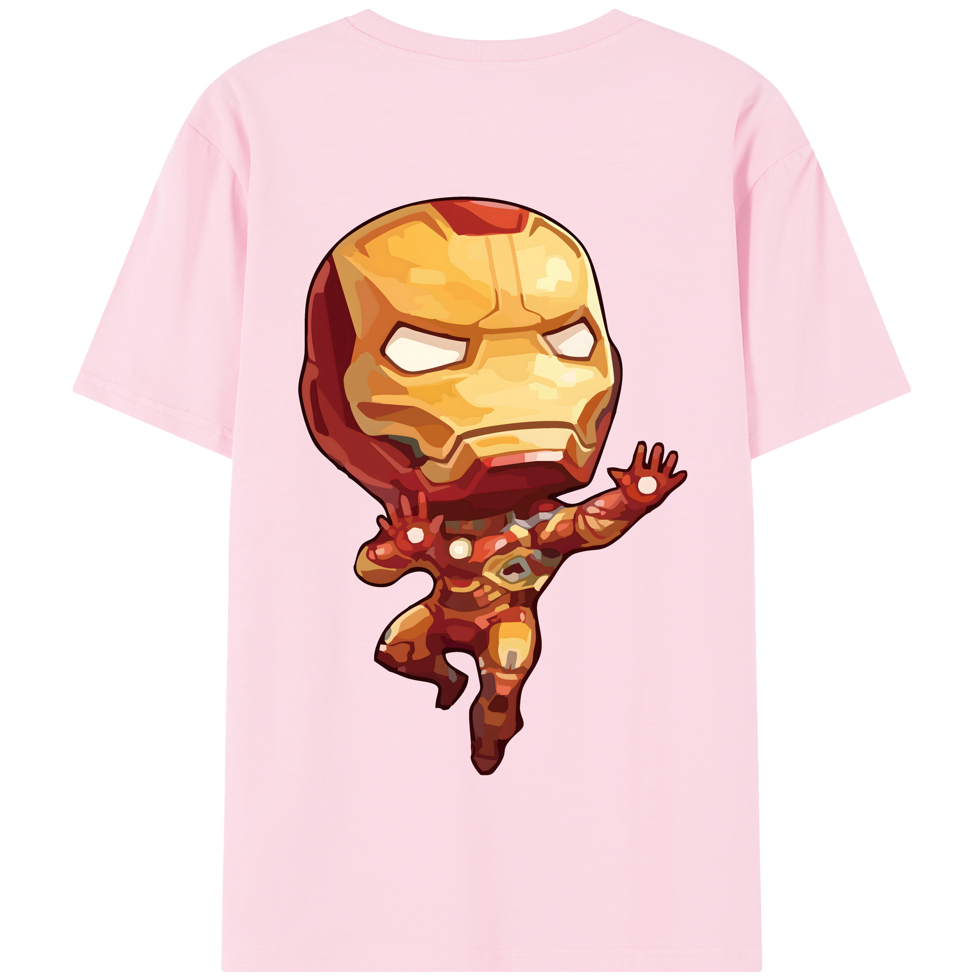 （画像用） アベンジャーズ The Avengers 綿100％半袖Tシャツ（背面プリント）
