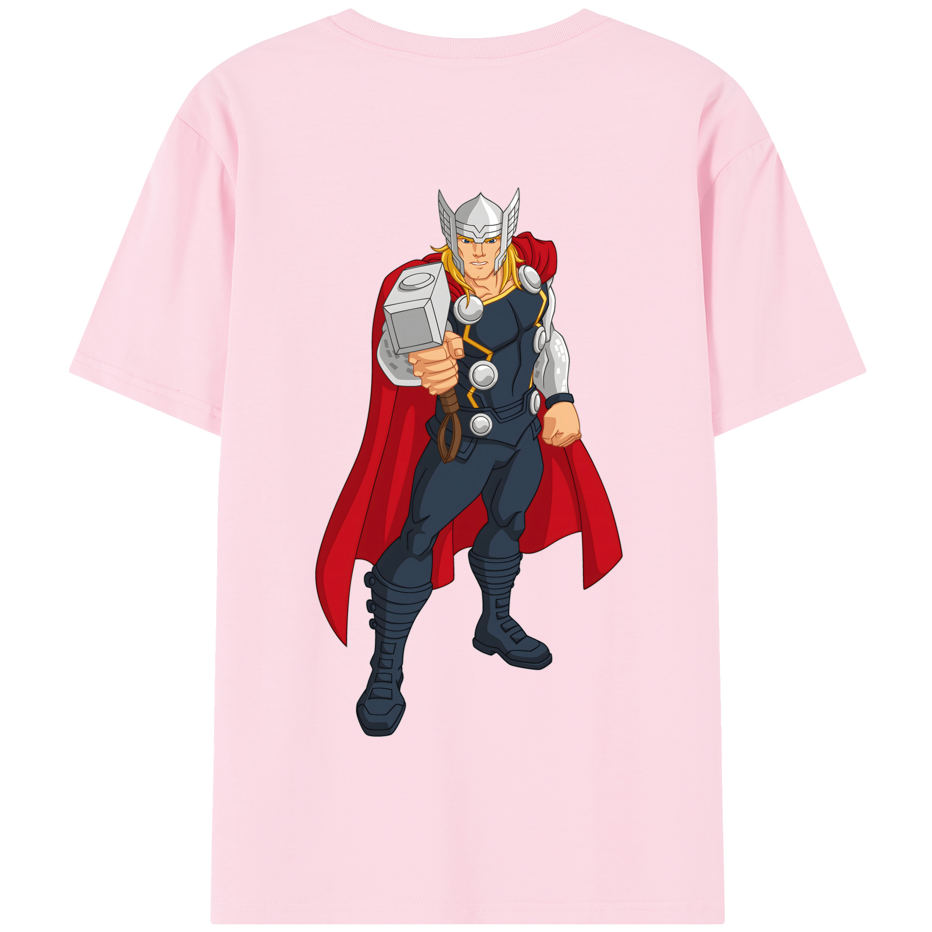 （画像用） アベンジャーズ The Avengers 綿100％半袖Tシャツ（背面プリント）