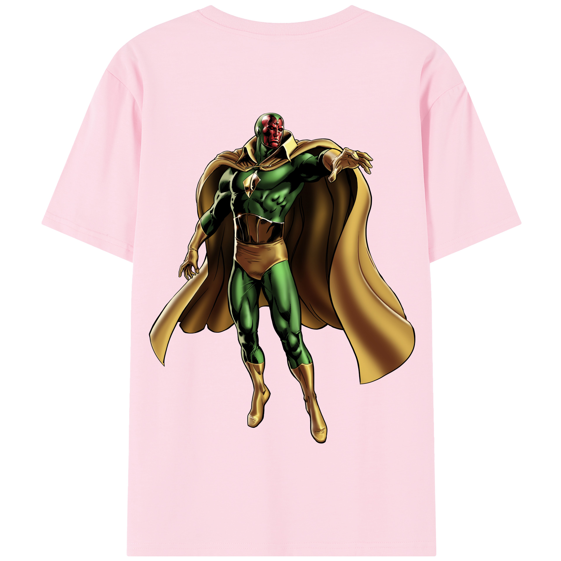 （画像用） アベンジャーズ The Avengers 綿100％半袖Tシャツ（背面プリント）