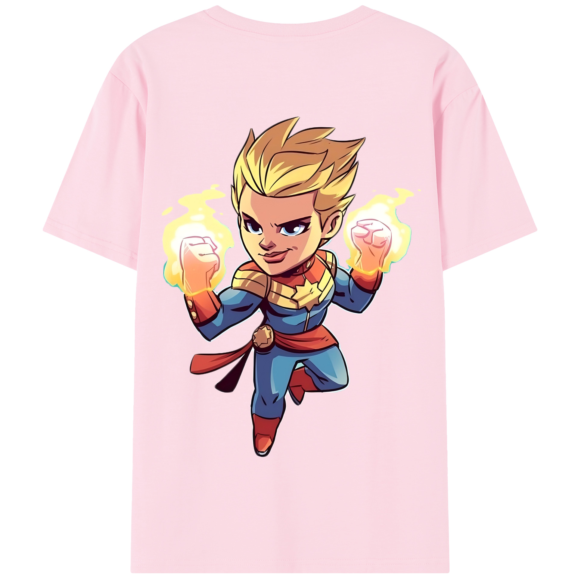 （画像用） アベンジャーズ The Avengers 綿100％半袖Tシャツ（背面プリント）