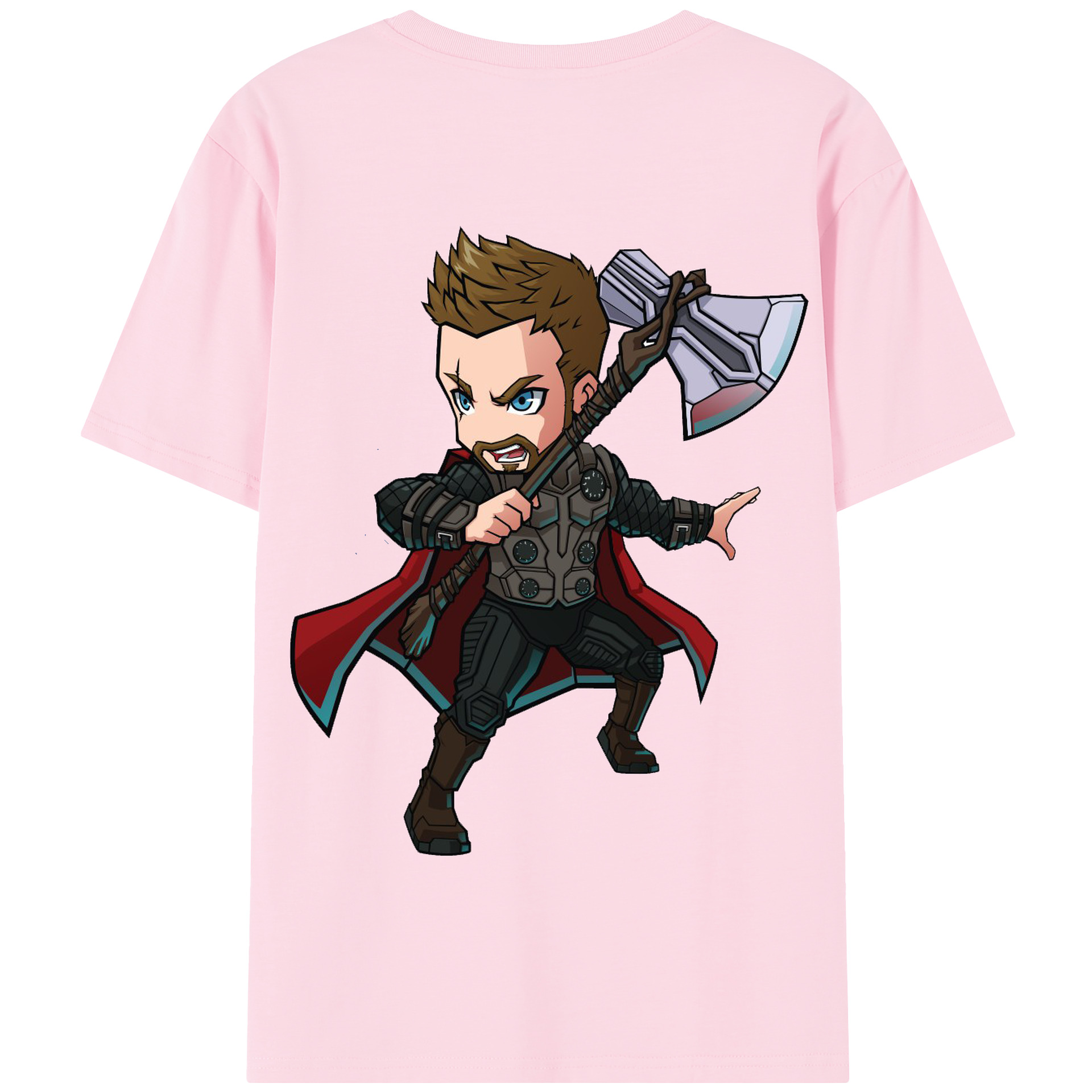 （画像用） アベンジャーズ The Avengers 綿100％半袖Tシャツ（背面プリント）