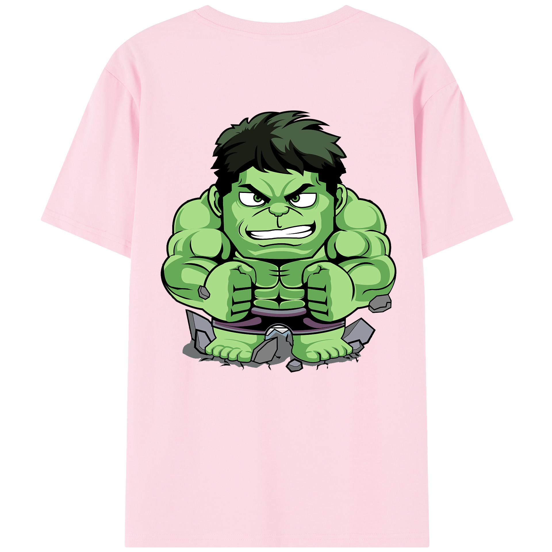（画像用） アベンジャーズ The Avengers 綿100％半袖Tシャツ（背面プリント）