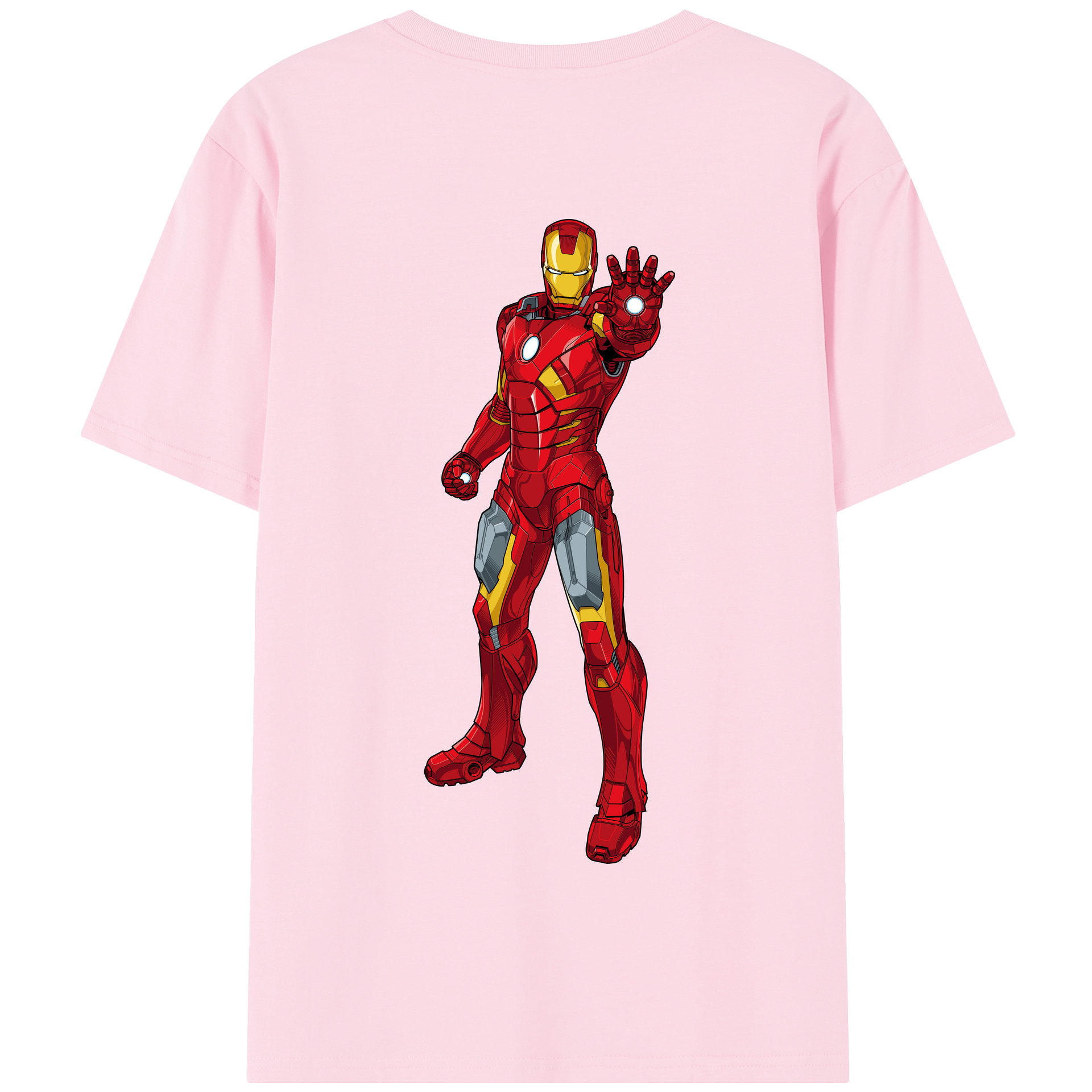 （画像用） アベンジャーズ The Avengers 綿100％半袖Tシャツ（背面プリント）