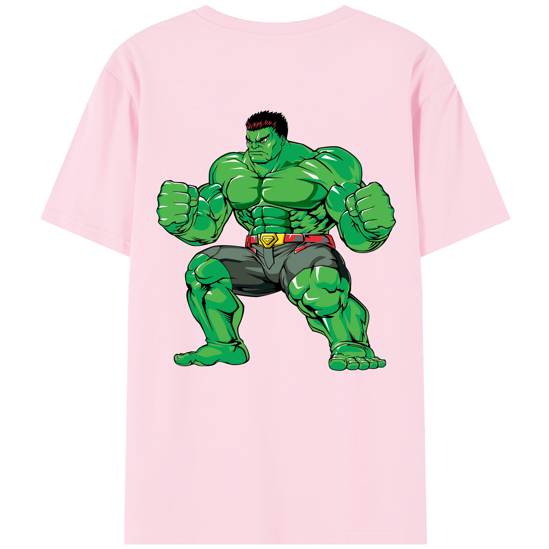 （画像用） アベンジャーズ The Avengers 綿100％半袖Tシャツ（背面プリント）