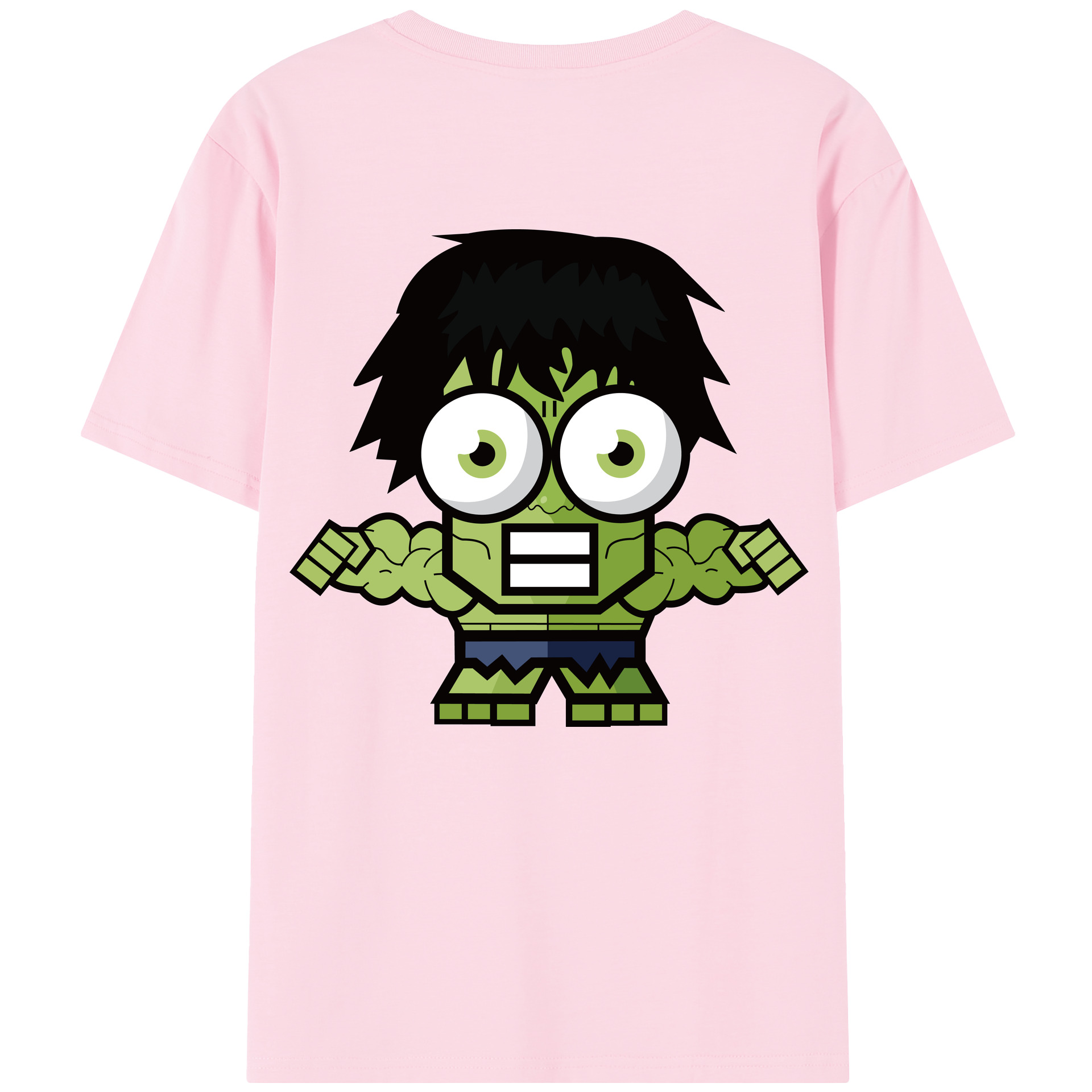 （画像用） アベンジャーズ The Avengers 綿100％半袖Tシャツ（背面プリント）