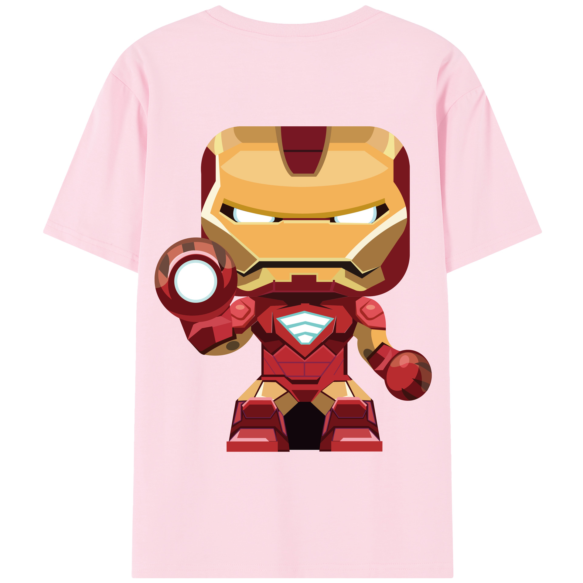 （画像用） アベンジャーズ The Avengers 綿100％半袖Tシャツ（背面プリント）