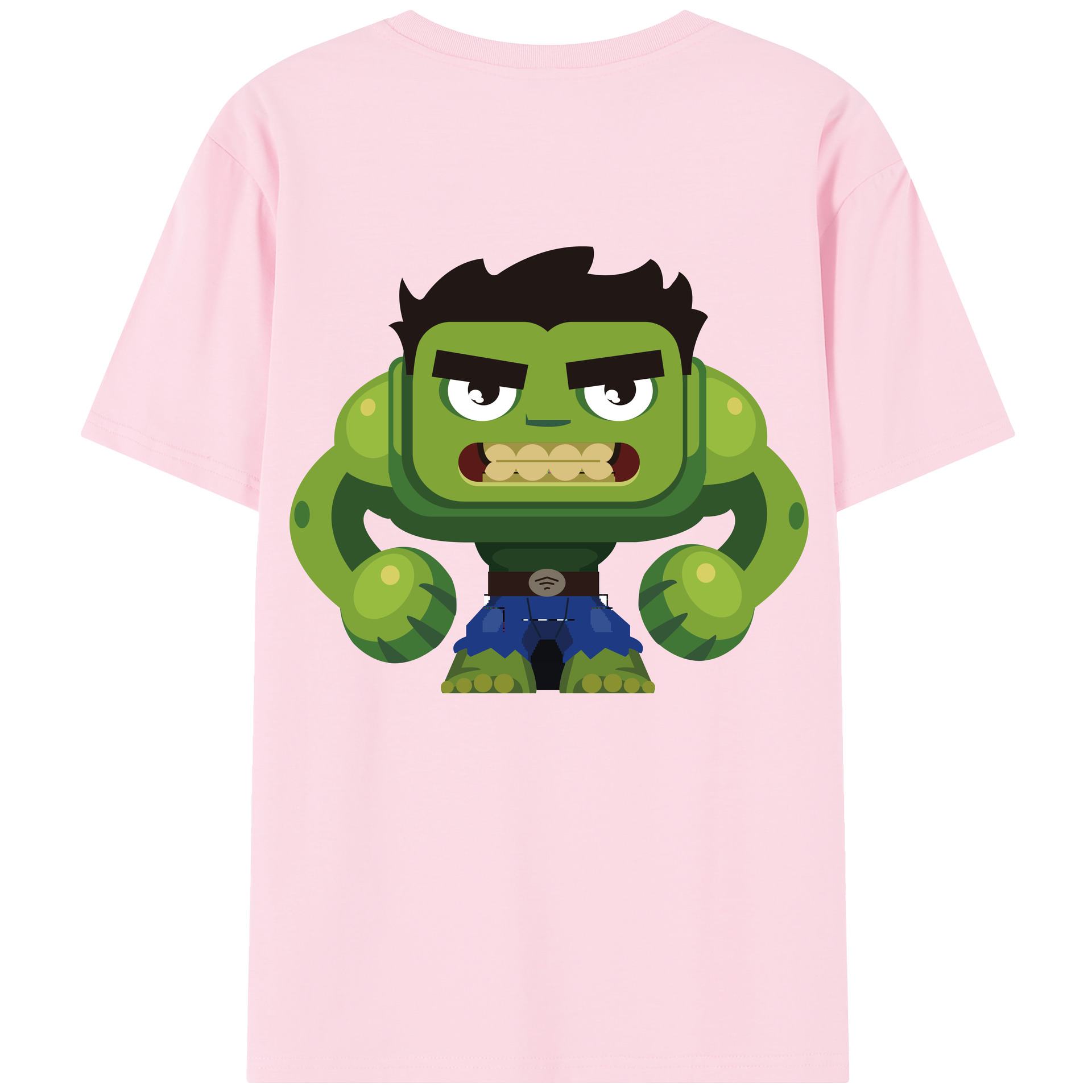 （画像用） アベンジャーズ The Avengers 綿100％半袖Tシャツ（背面プリント）
