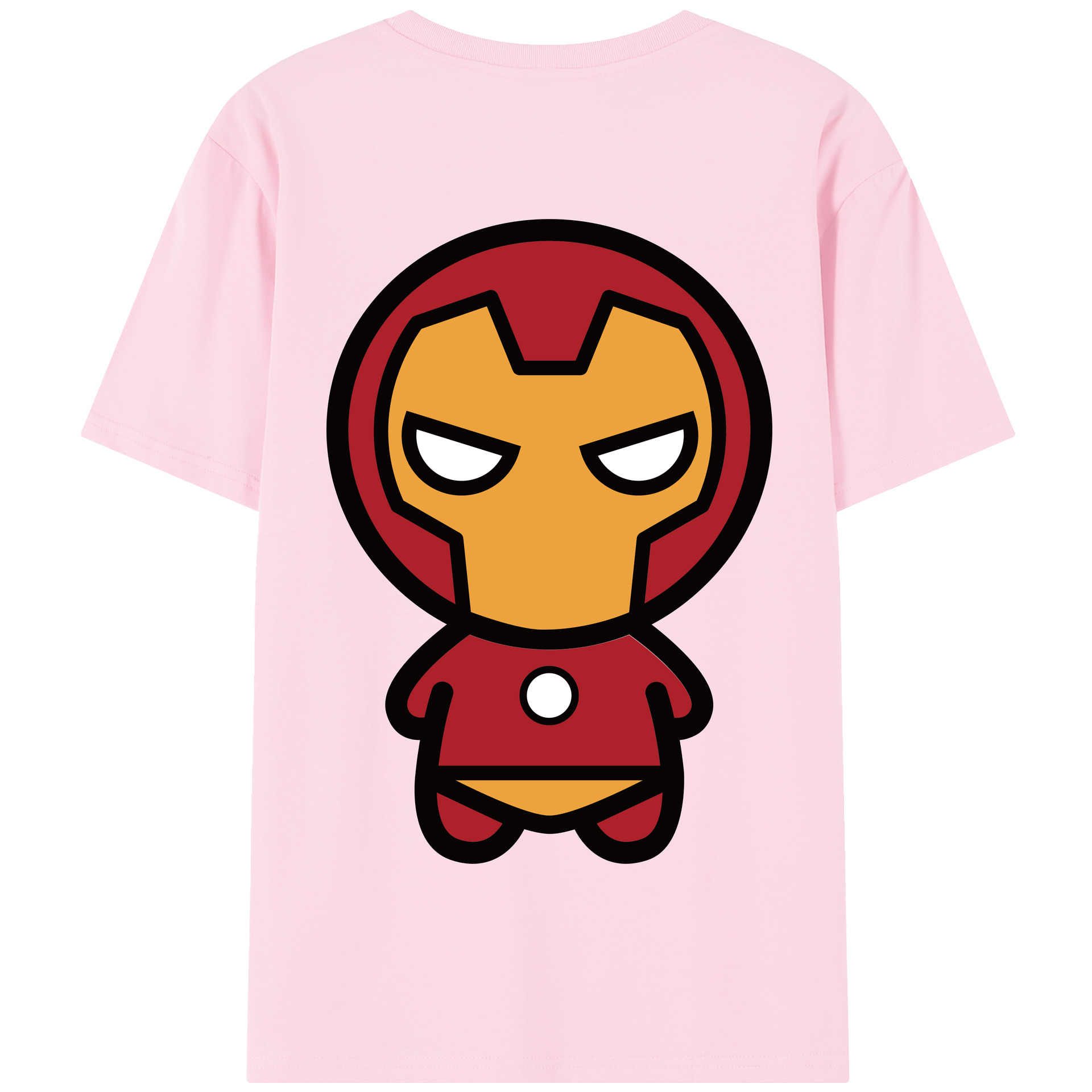 （画像用） アベンジャーズ The Avengers 綿100％半袖Tシャツ（背面プリント）