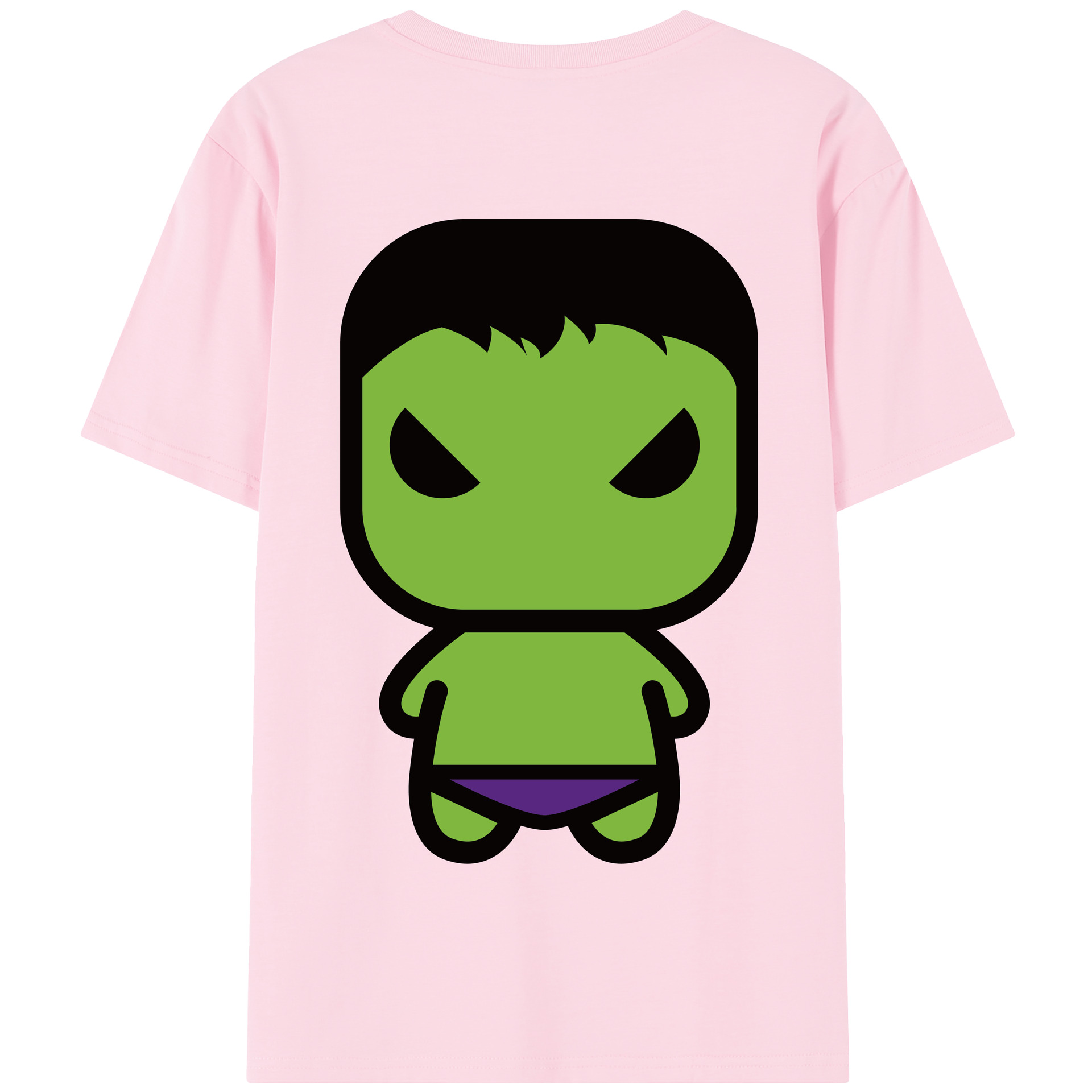 （画像用） アベンジャーズ The Avengers 綿100％半袖Tシャツ（背面プリント）