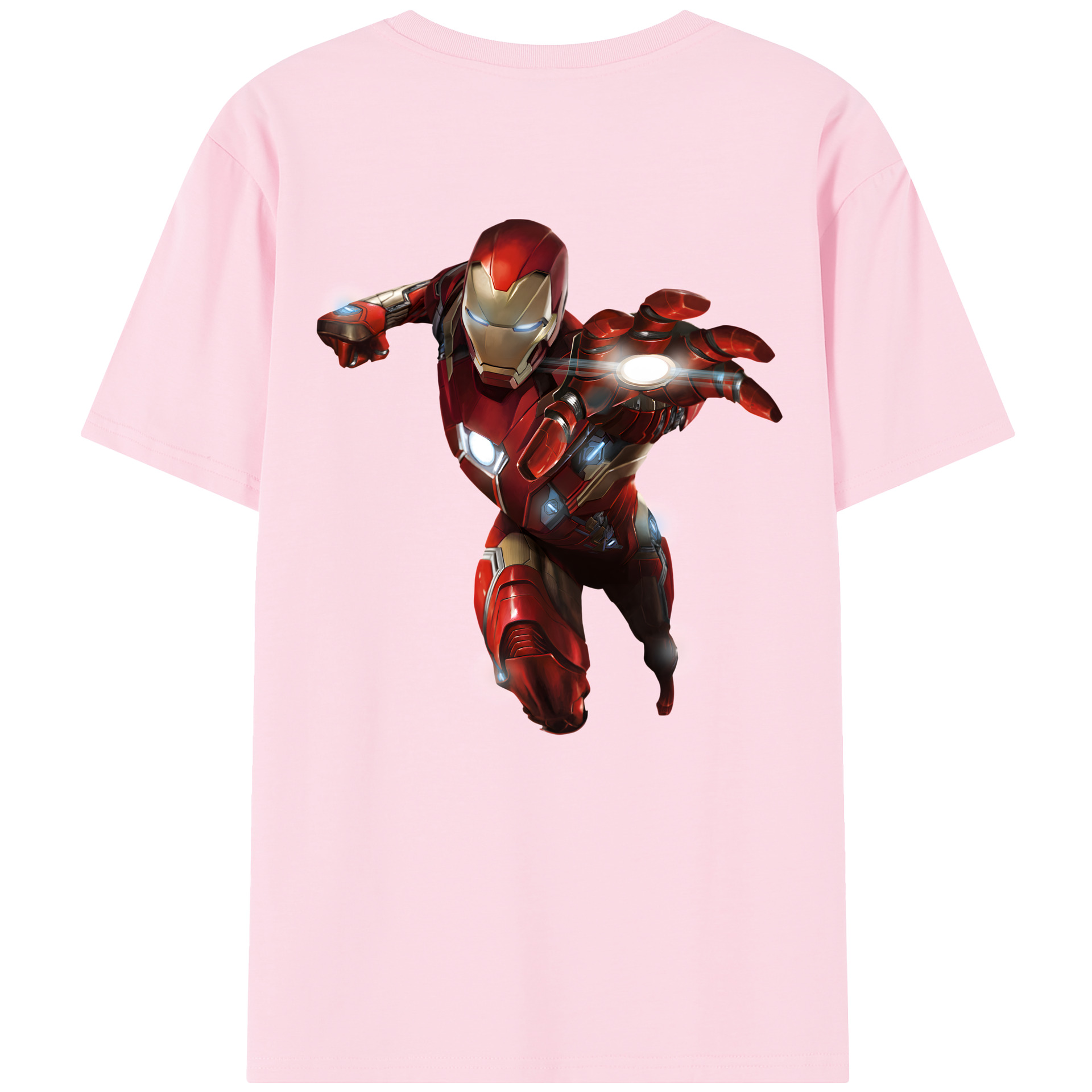 （画像用） アベンジャーズ The Avengers 綿100％半袖Tシャツ（背面プリント）