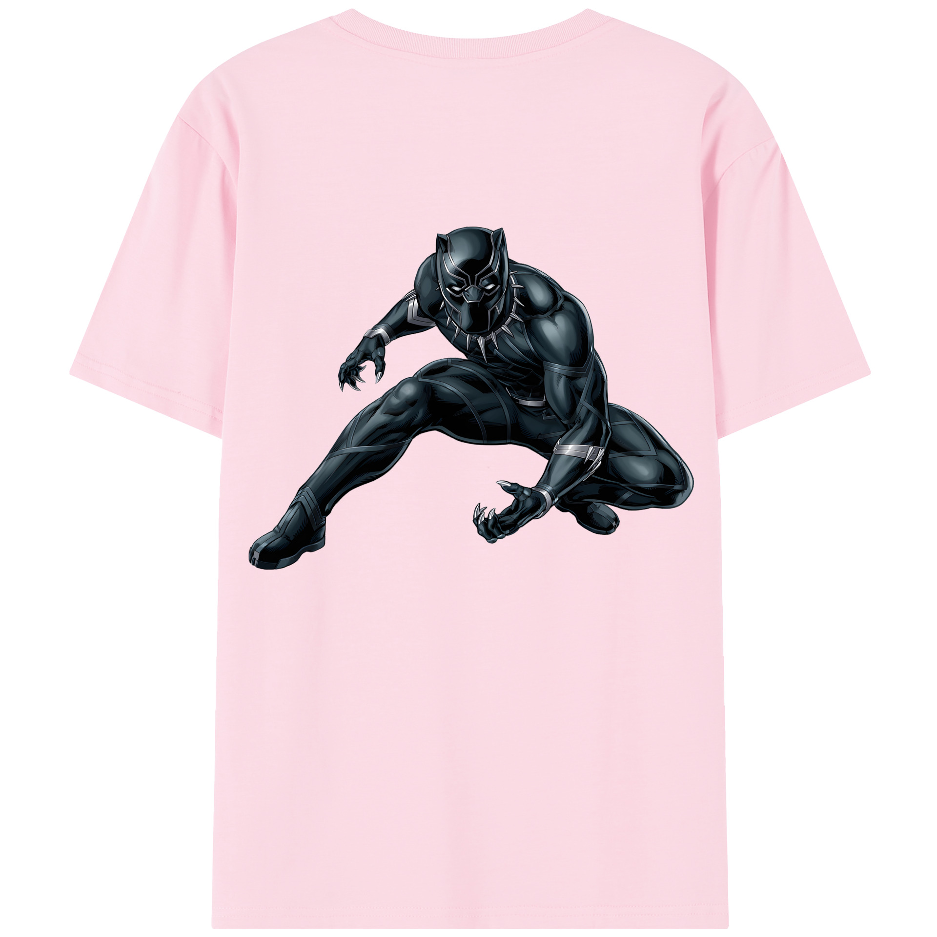 （画像用） アベンジャーズ The Avengers 綿100％半袖Tシャツ（背面プリント）