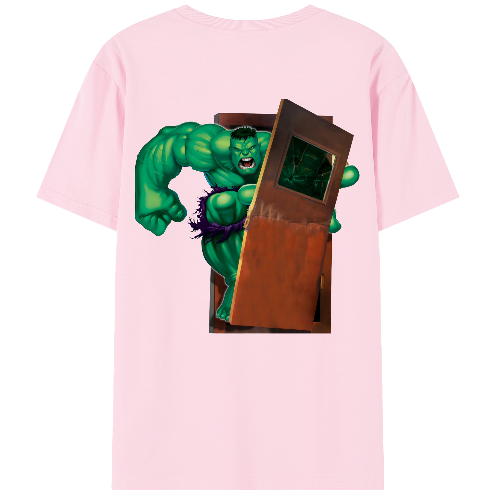 （画像用） アベンジャーズ The Avengers 綿100％半袖Tシャツ（背面プリント）