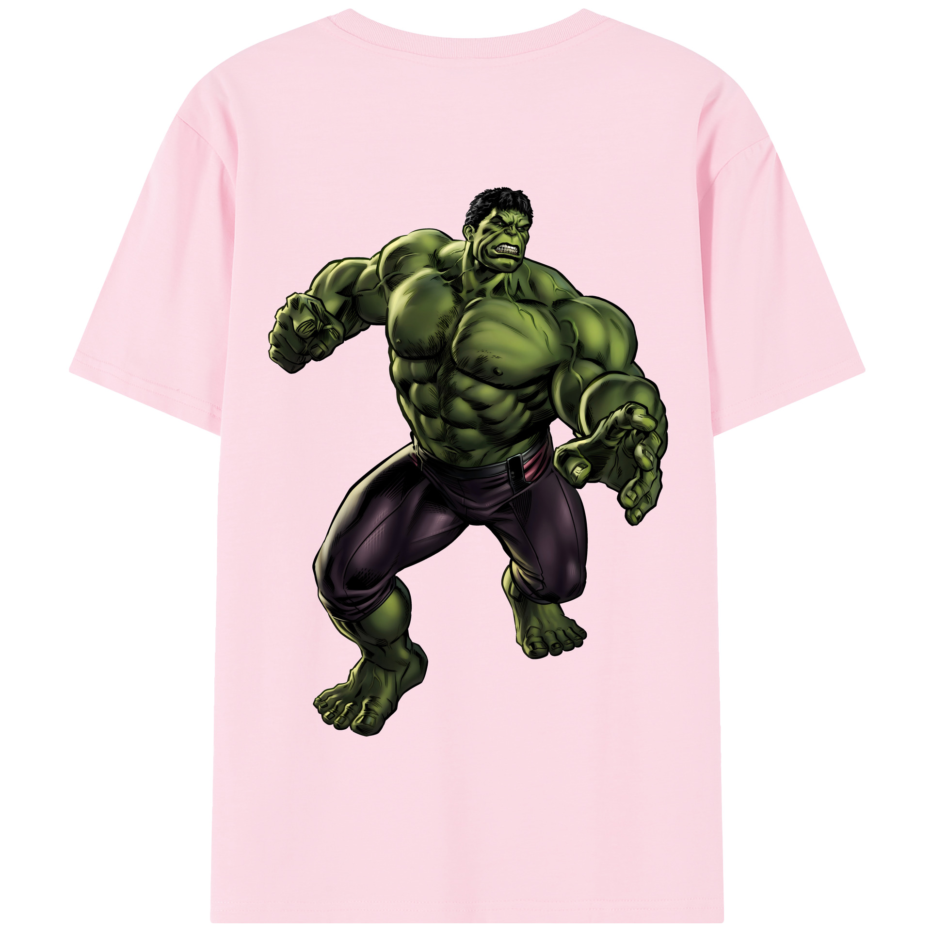 （画像用） アベンジャーズ The Avengers 綿100％半袖Tシャツ（背面プリント）