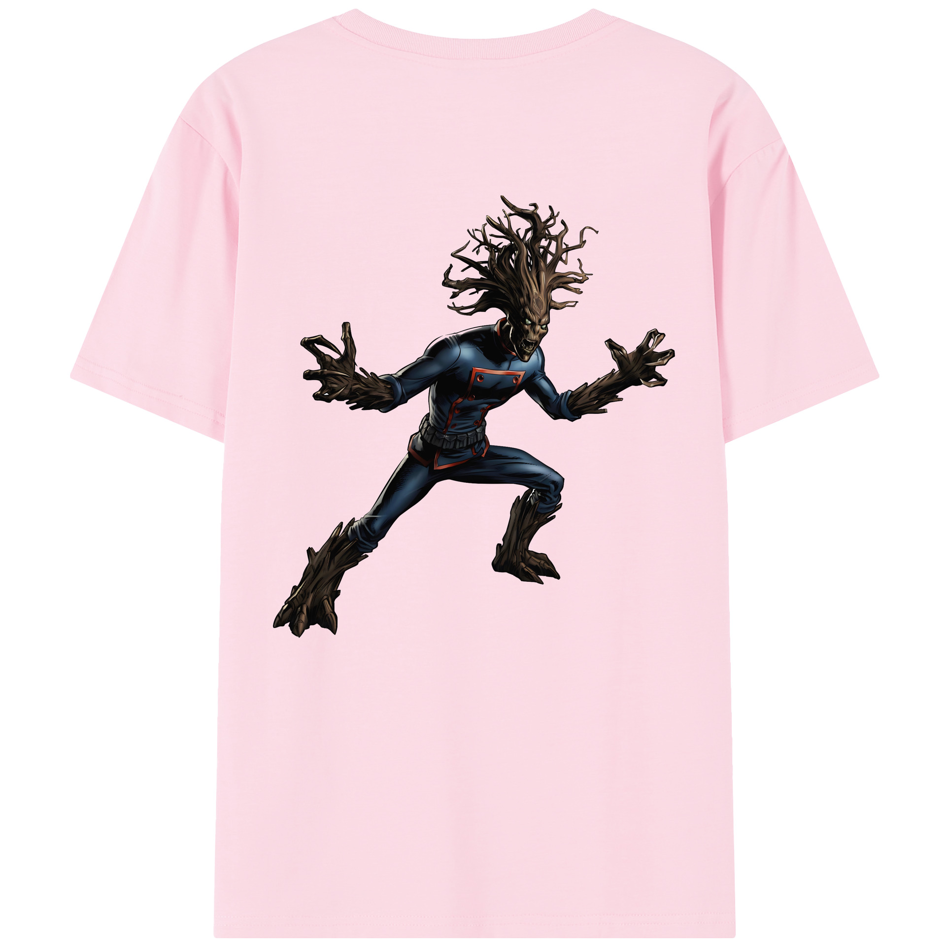 （画像用） アベンジャーズ The Avengers 綿100％半袖Tシャツ（背面プリント）