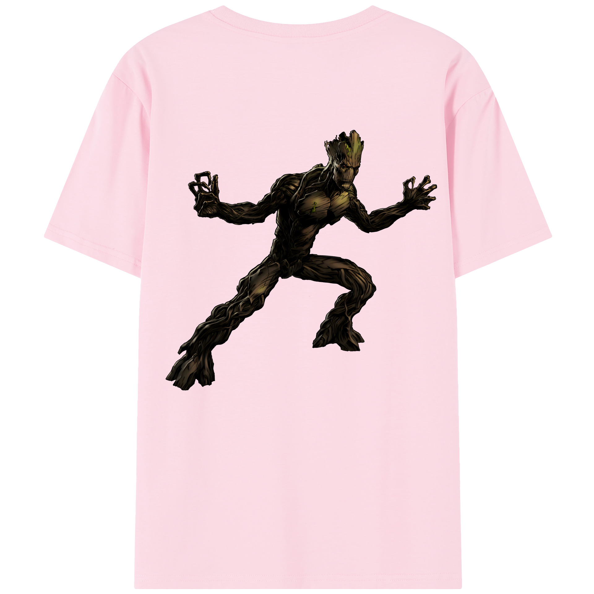 （画像用） アベンジャーズ The Avengers 綿100％半袖Tシャツ（背面プリント）