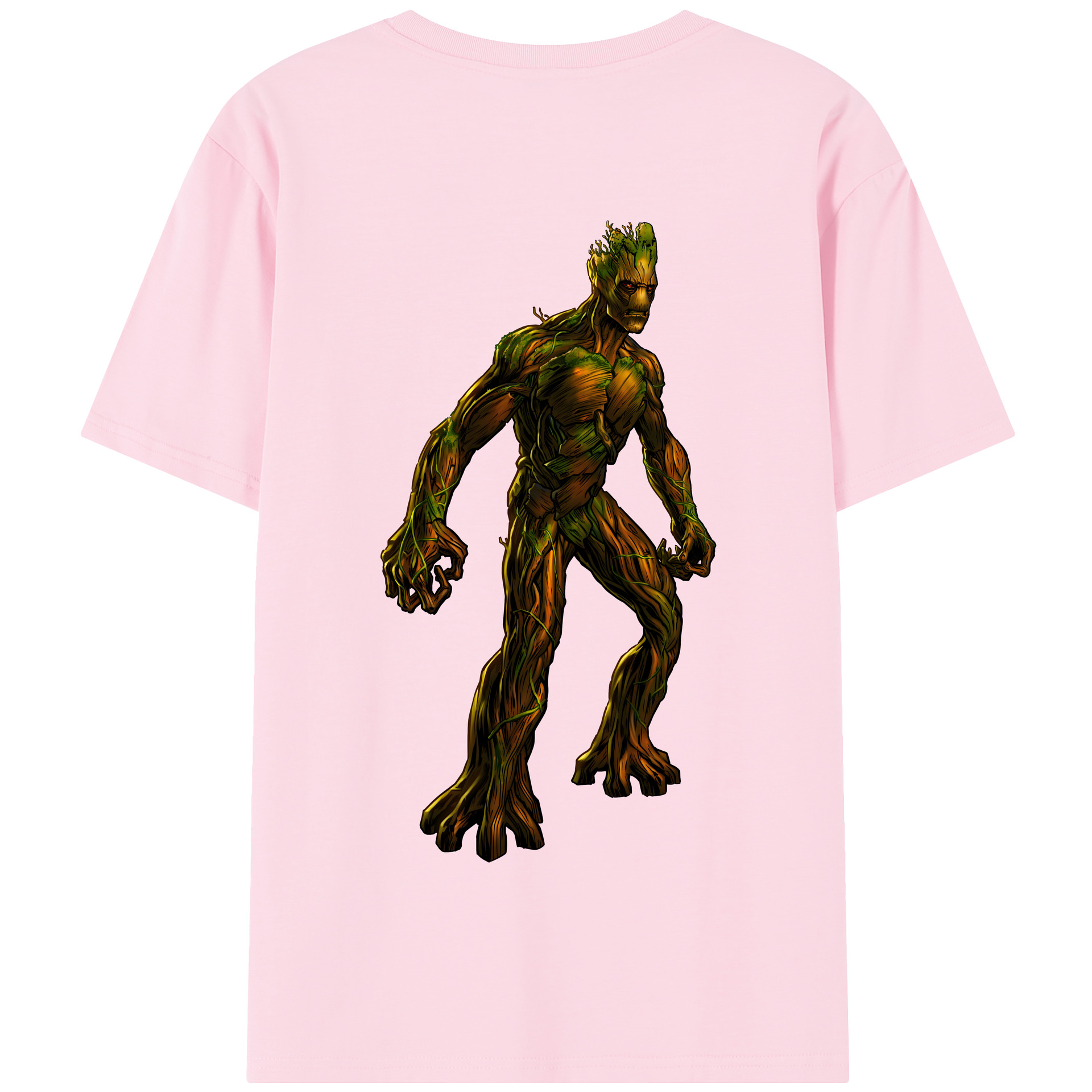 （画像用） アベンジャーズ The Avengers 綿100％半袖Tシャツ（背面プリント）
