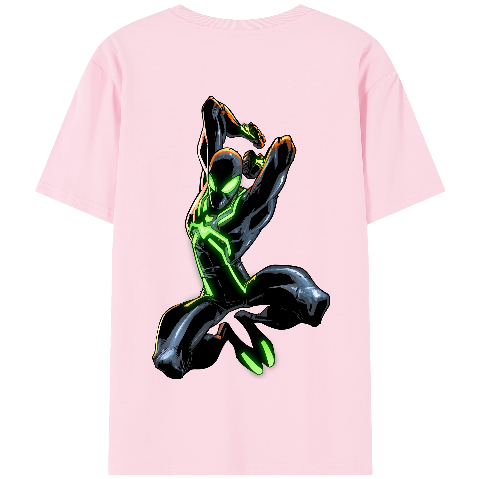 （画像用） アベンジャーズ The Avengers 綿100％半袖Tシャツ（背面プリント）