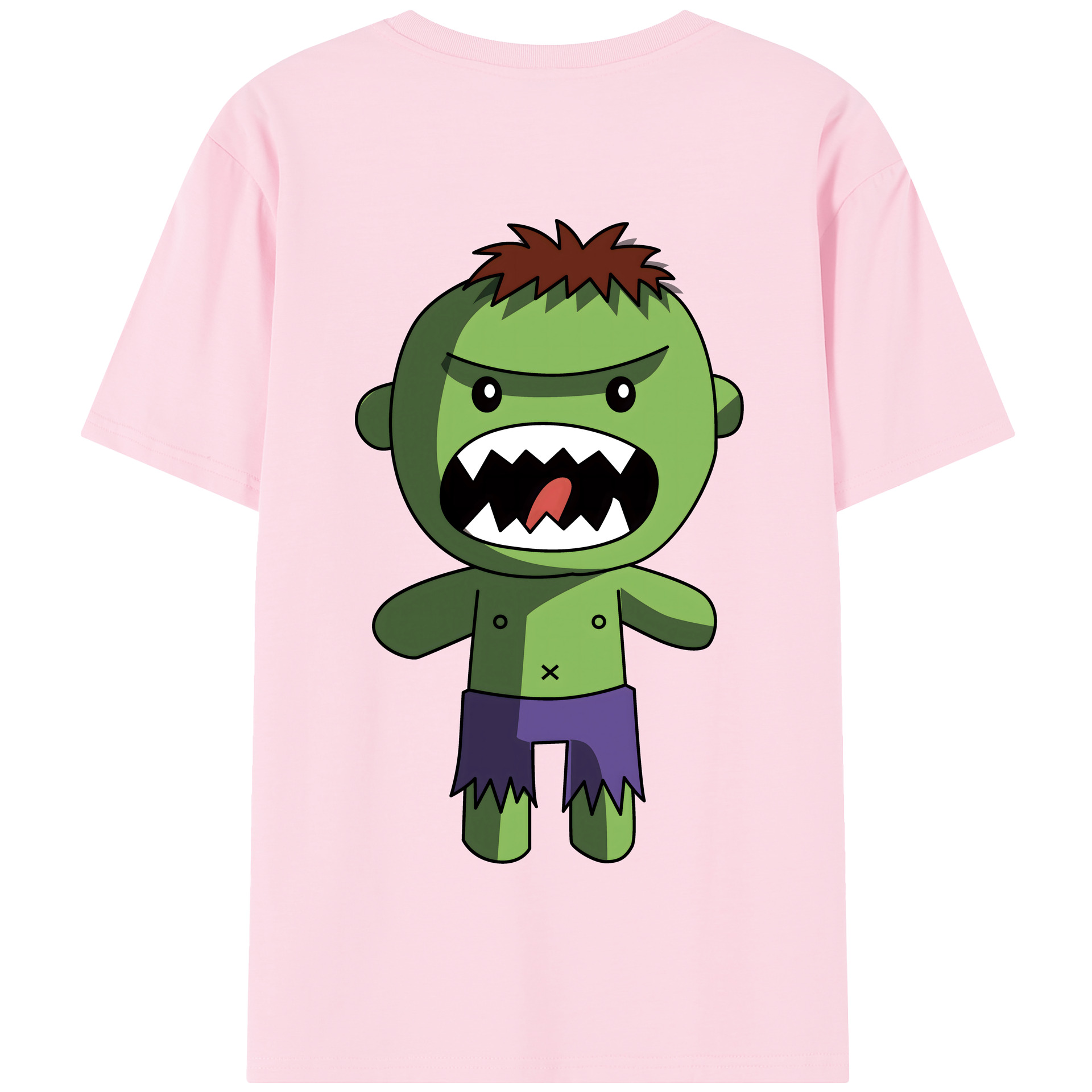 （画像用） アベンジャーズ The Avengers 綿100％半袖Tシャツ（背面プリント）