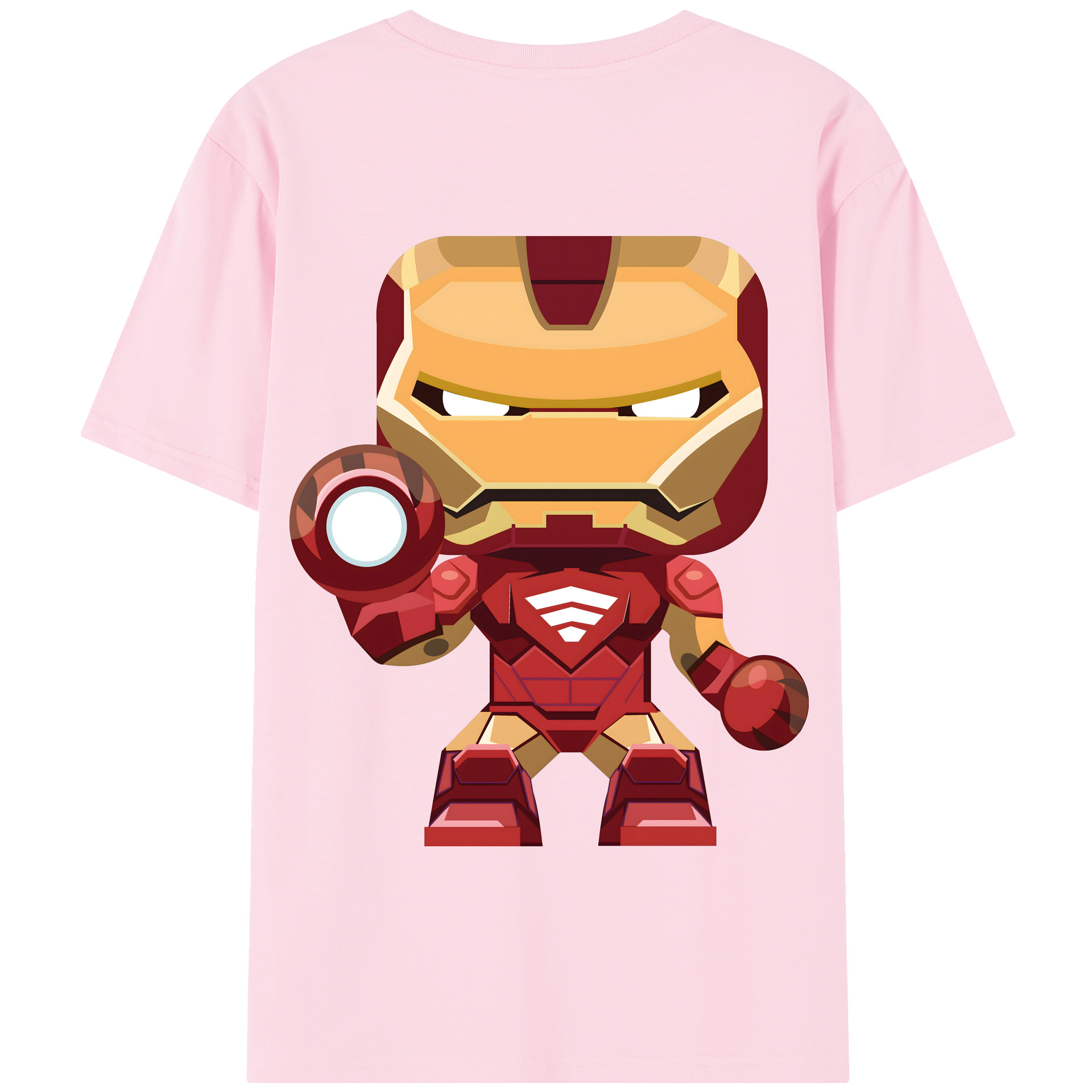 （画像用） アベンジャーズ The Avengers 綿100％半袖Tシャツ（背面プリント）