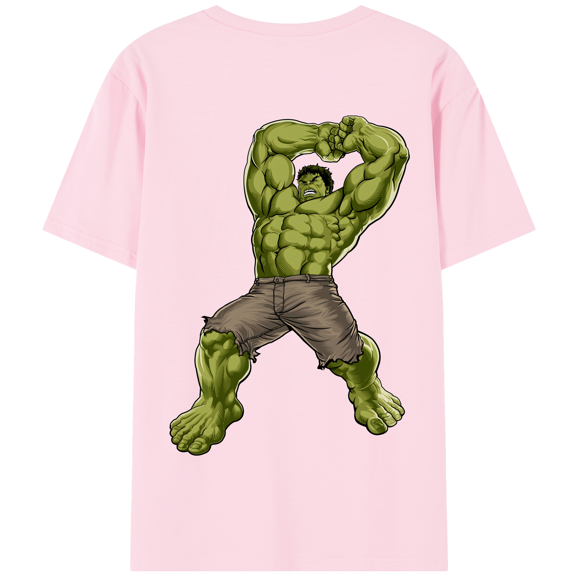 （画像用） アベンジャーズ The Avengers 綿100％半袖Tシャツ（背面プリント）