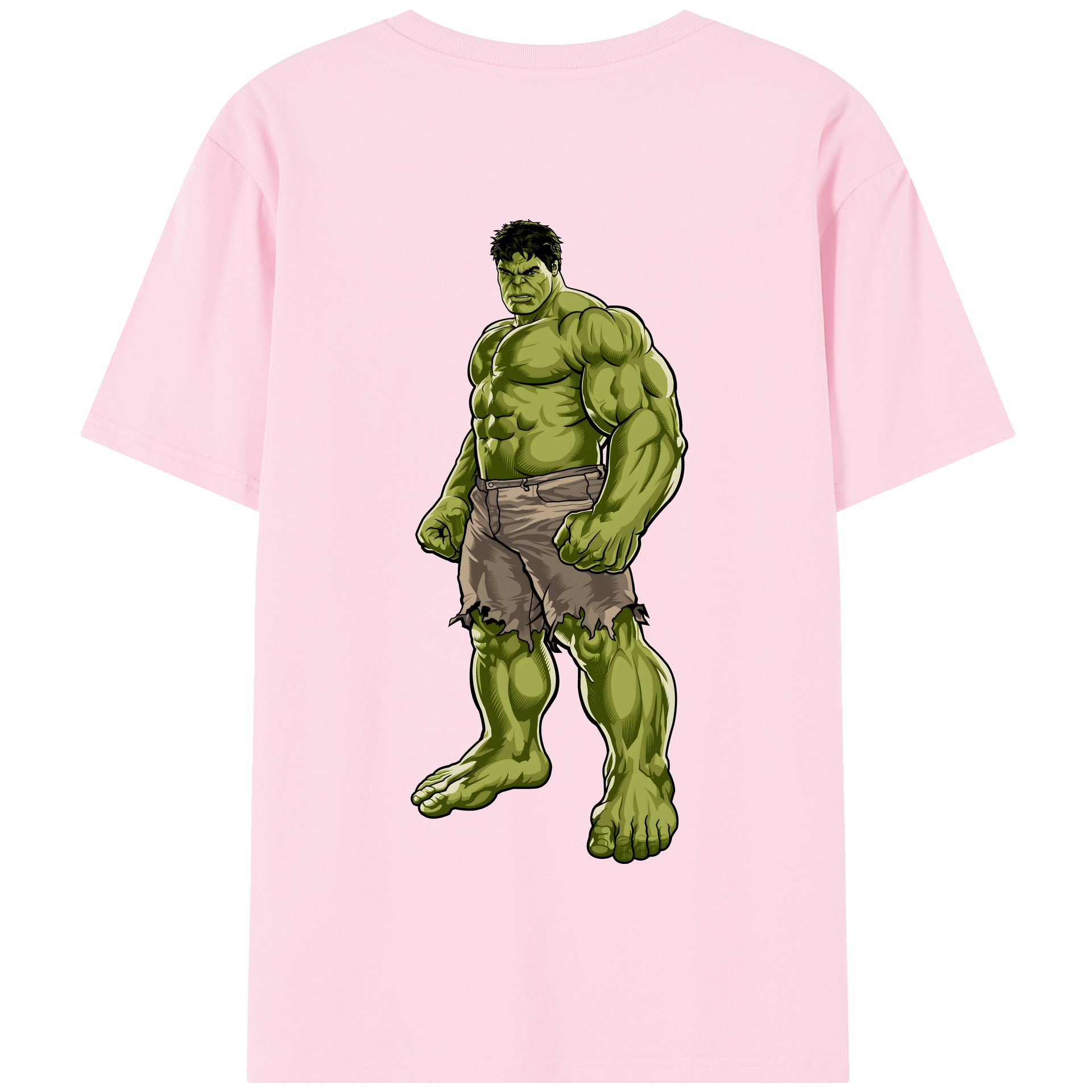 （画像用） アベンジャーズ The Avengers 綿100％半袖Tシャツ（背面プリント）