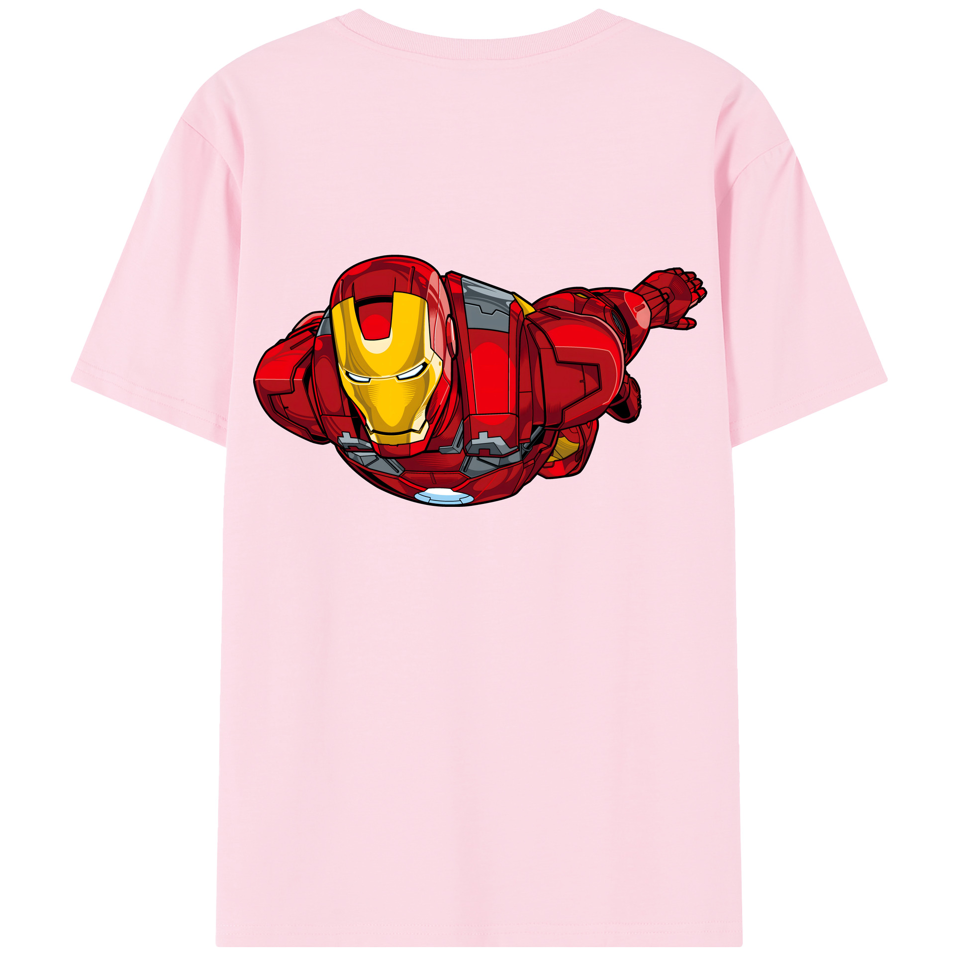 （画像用） アベンジャーズ The Avengers 綿100％半袖Tシャツ（背面プリント）